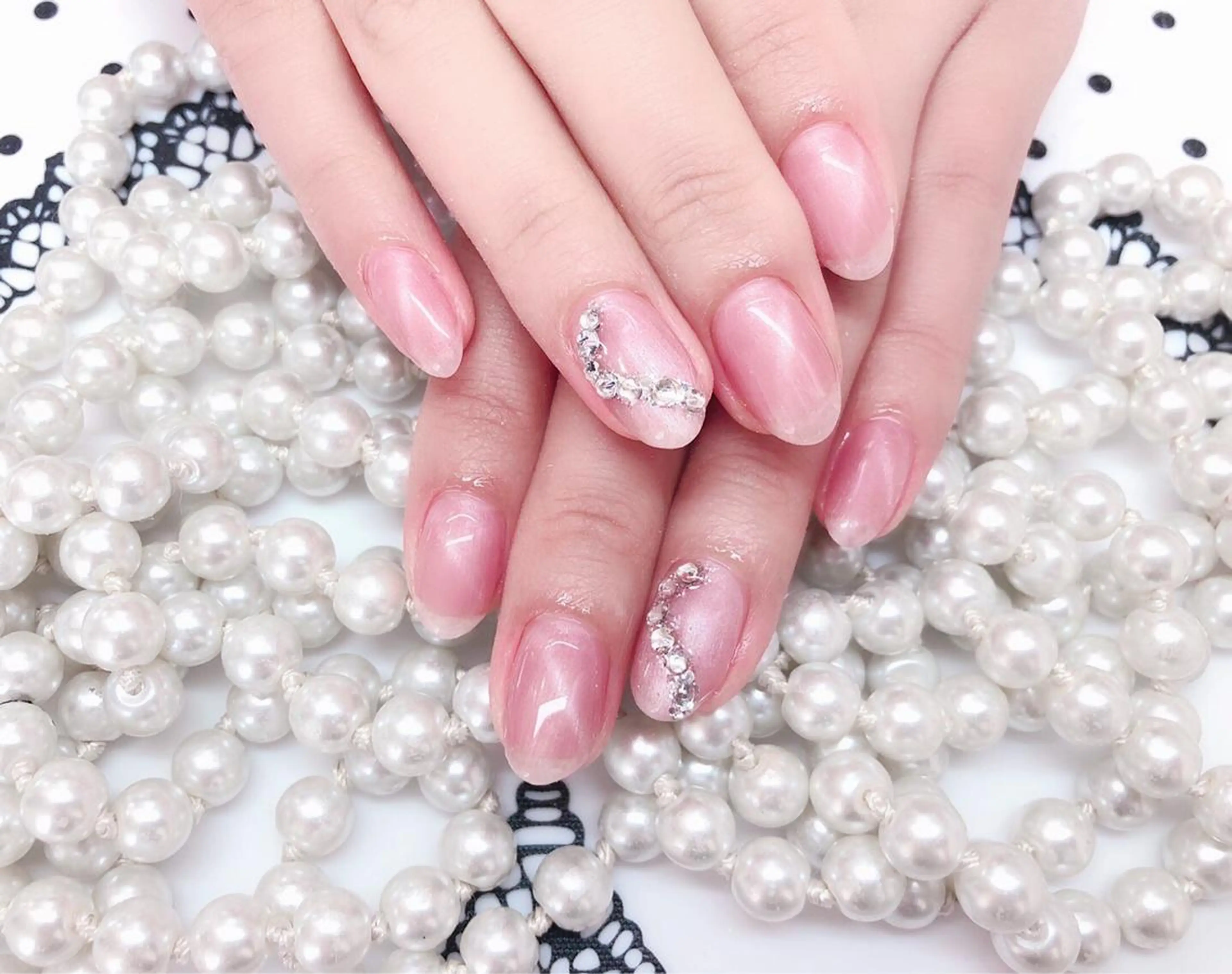 ネイル ハンドネイル マジック ミラーのネイルデザイン