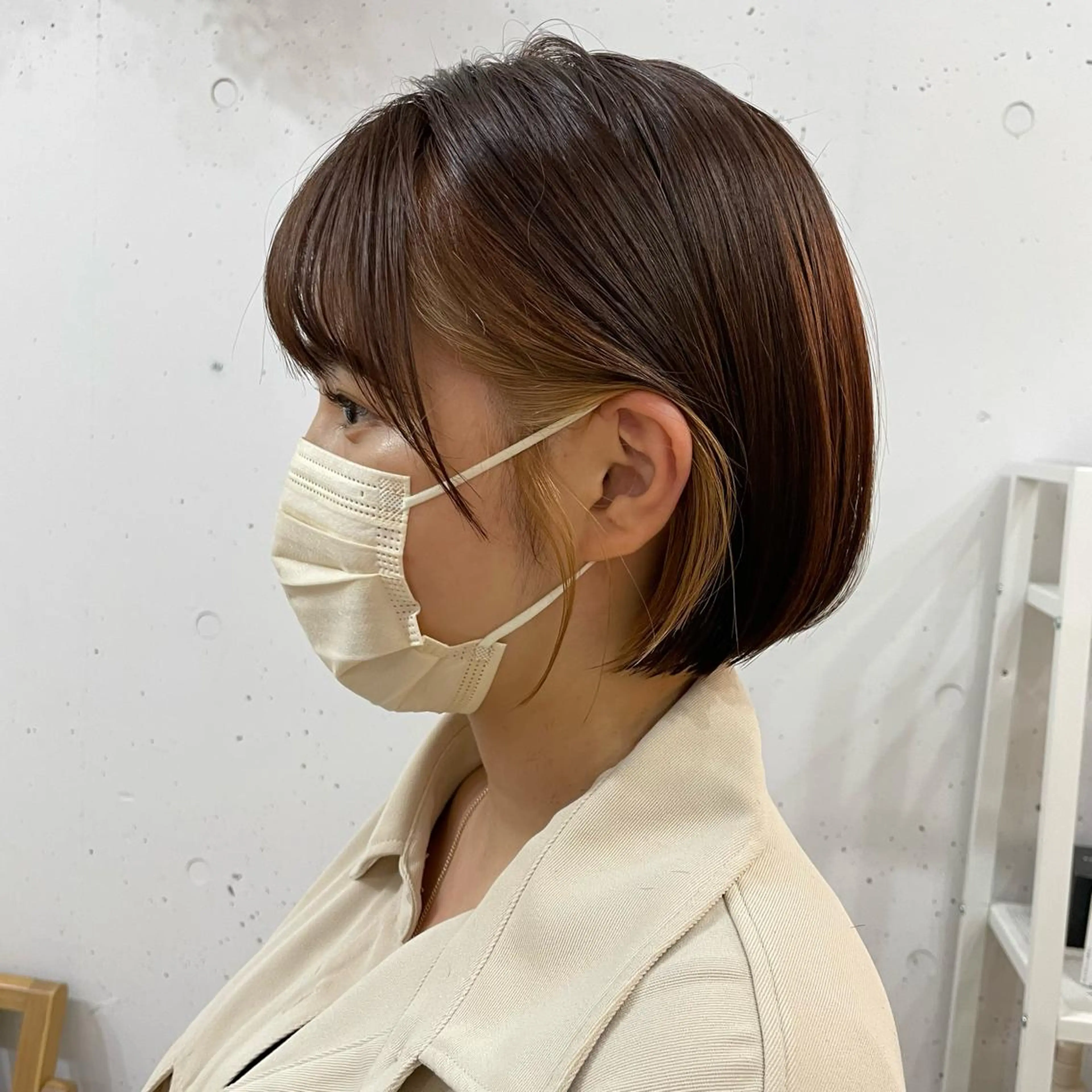 ショート カラー 🪭risa 暖色/レイヤー🪭のヘアスタイル