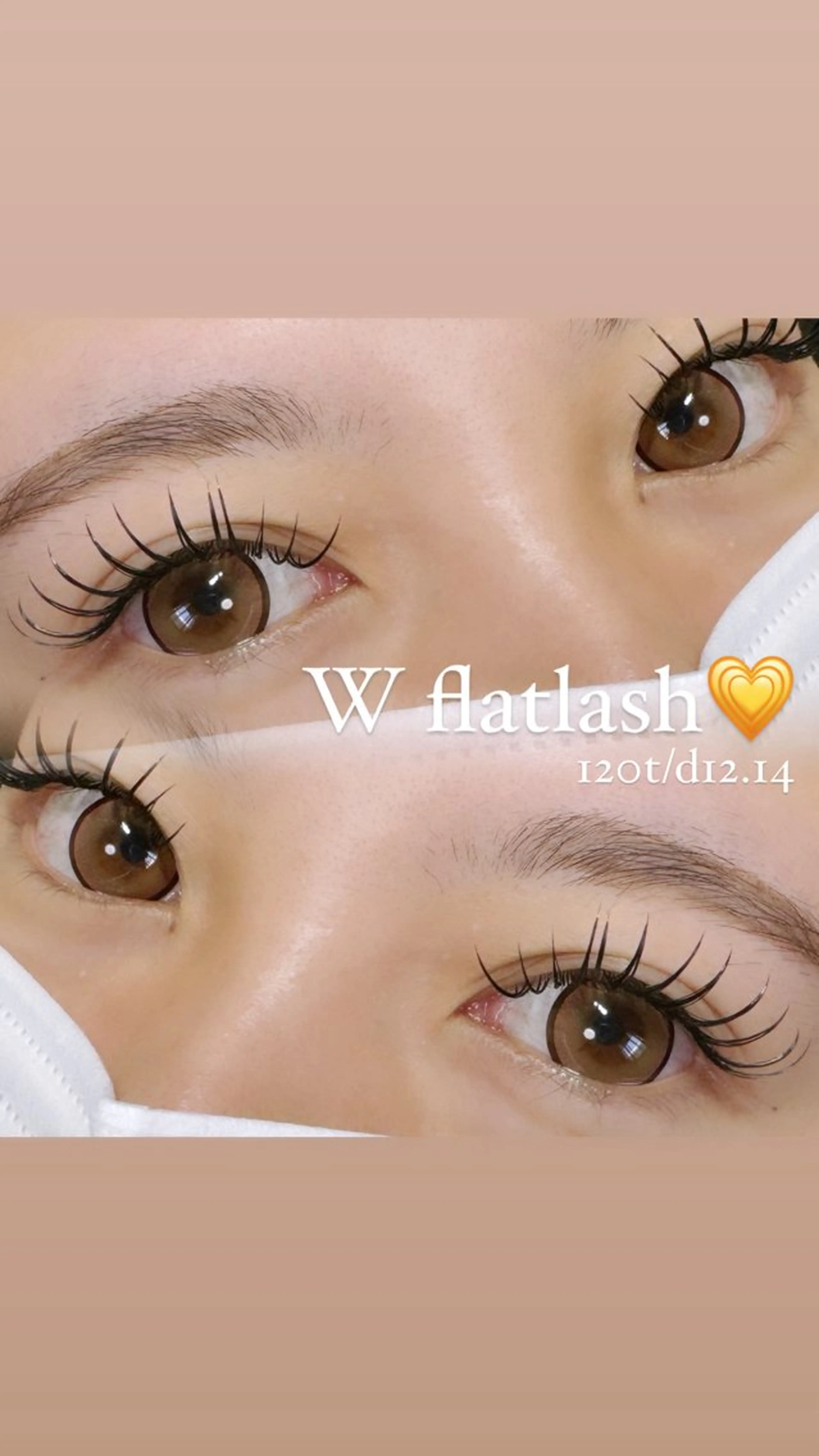 マツエク・マツパ マツエク eyelash salon 華のマツエク・マツパデザイン