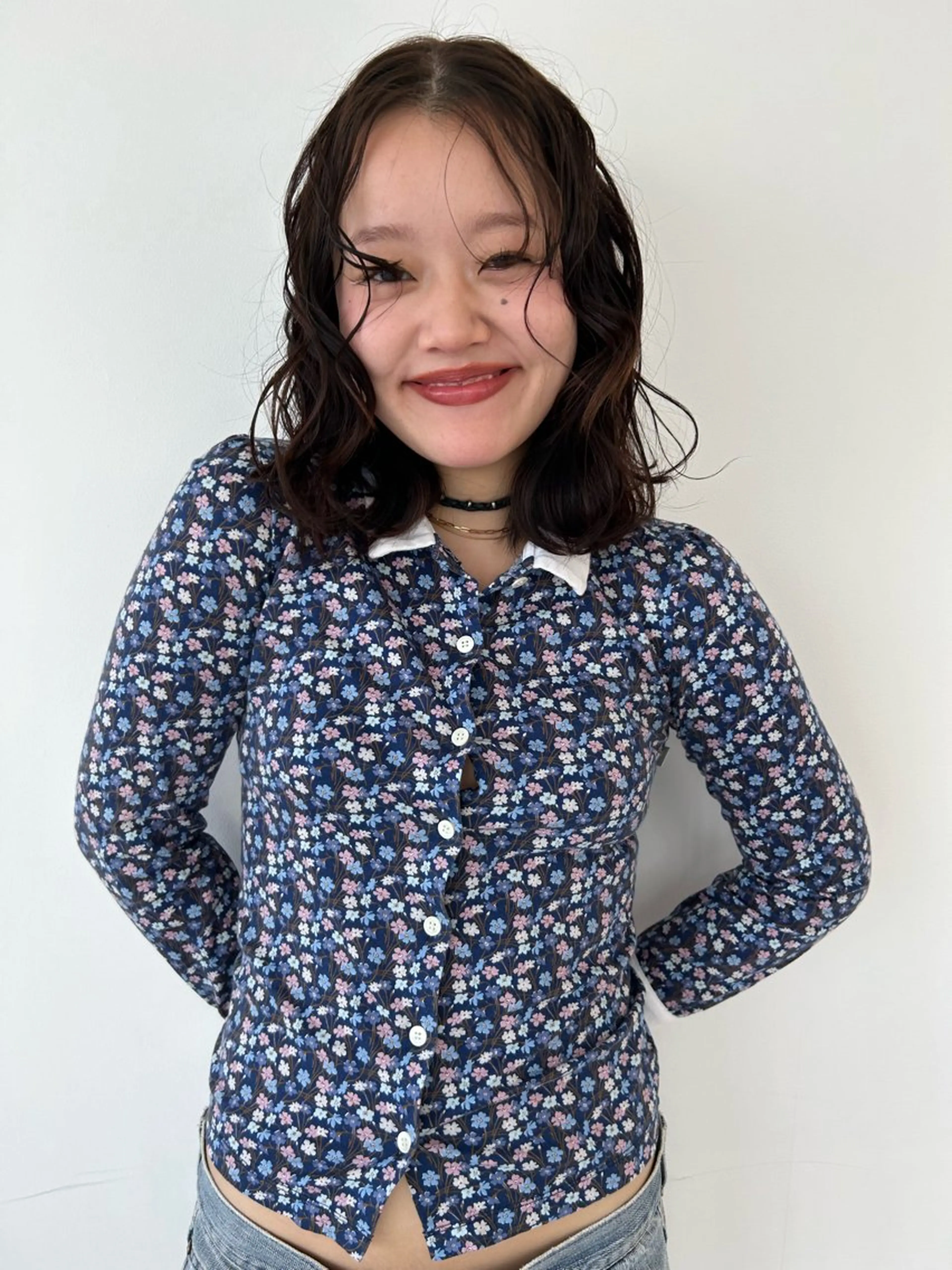 ミディアム カラー 透明感カラー/レイヤ ー🌙Honokaのヘアスタイル