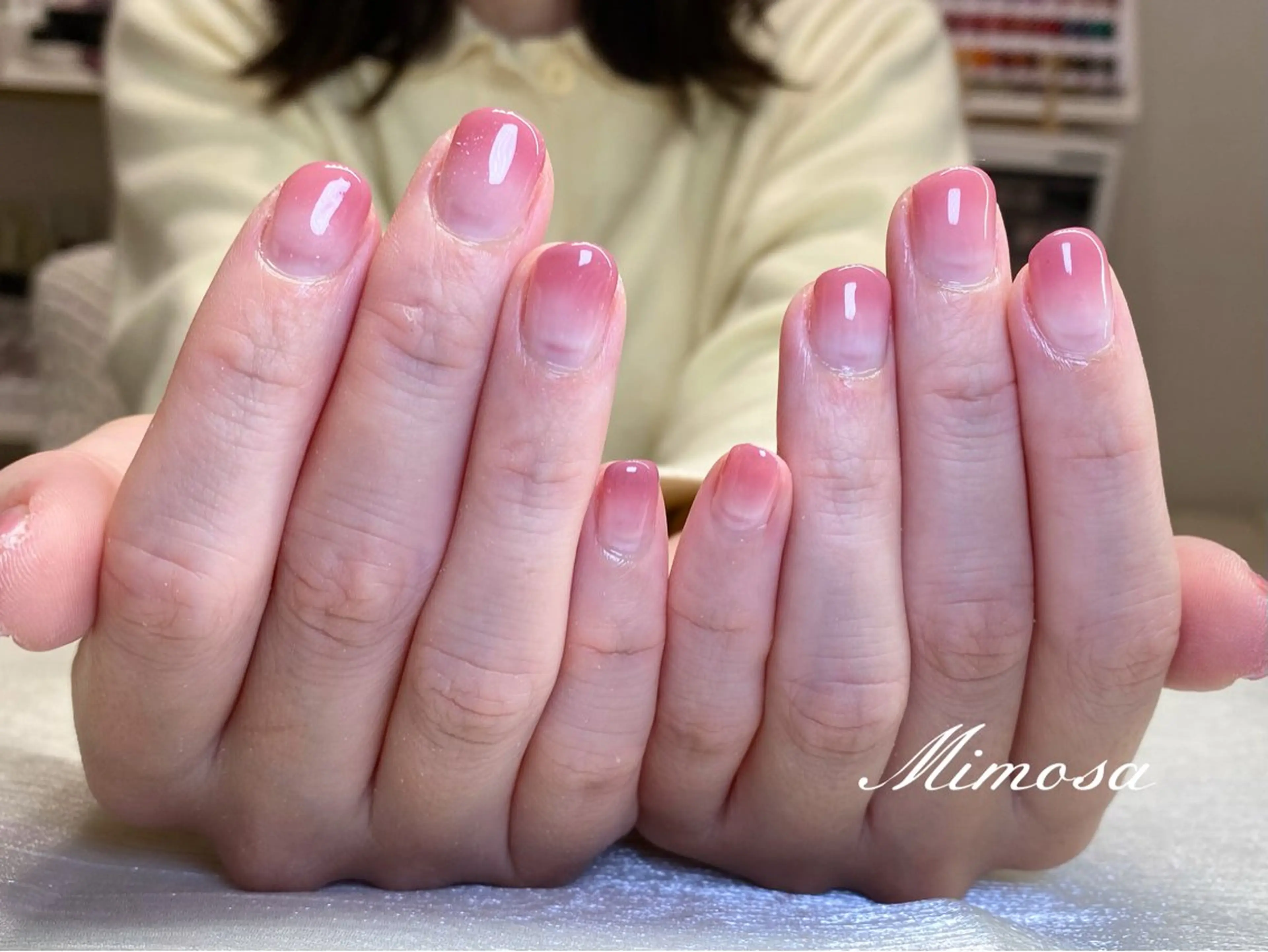 ネイル ハンドネイル 💛Mimosa💛 吉祥寺のネイルデザイン