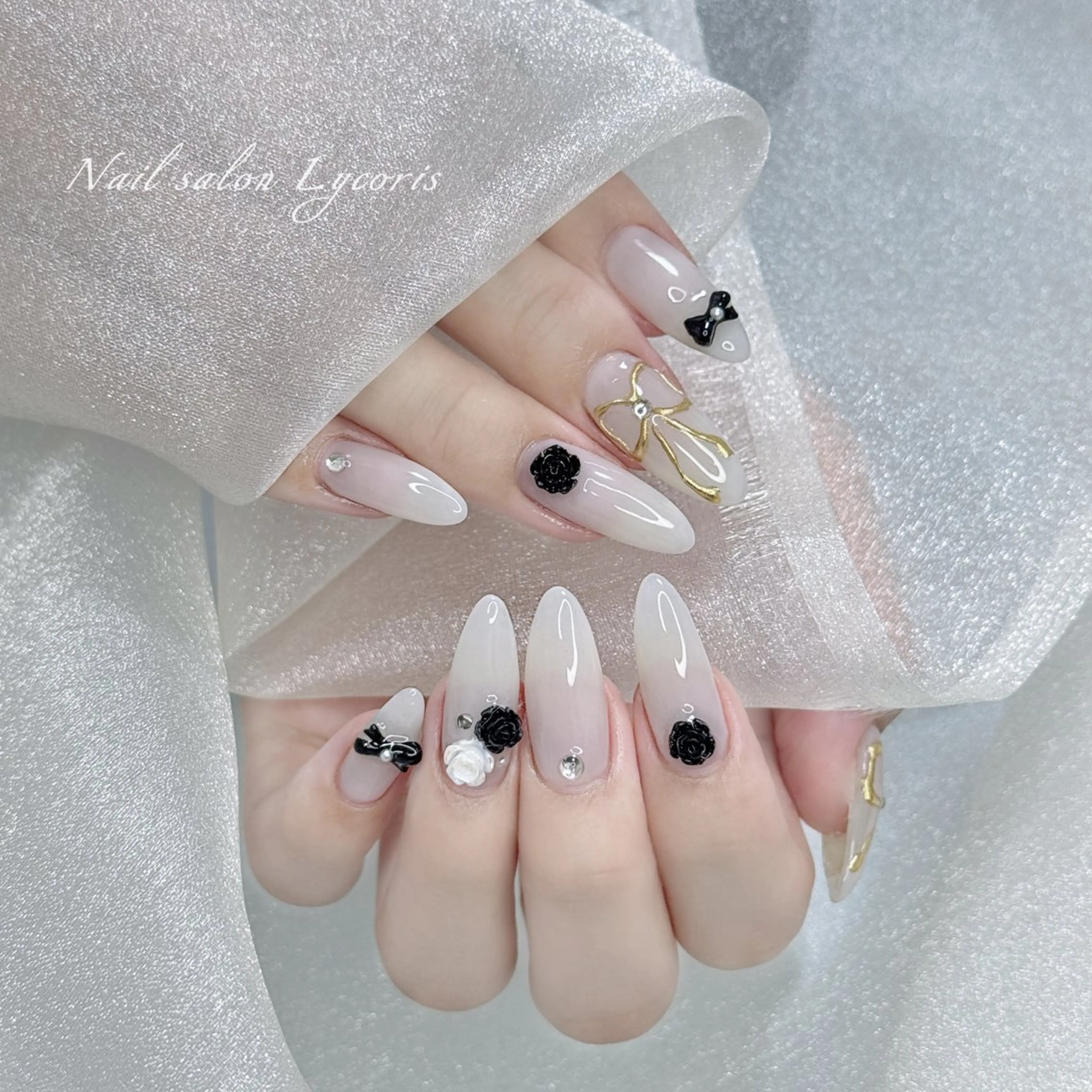ネイル ハンドネイル Nail salon Lycoris キキのネイルデザイン