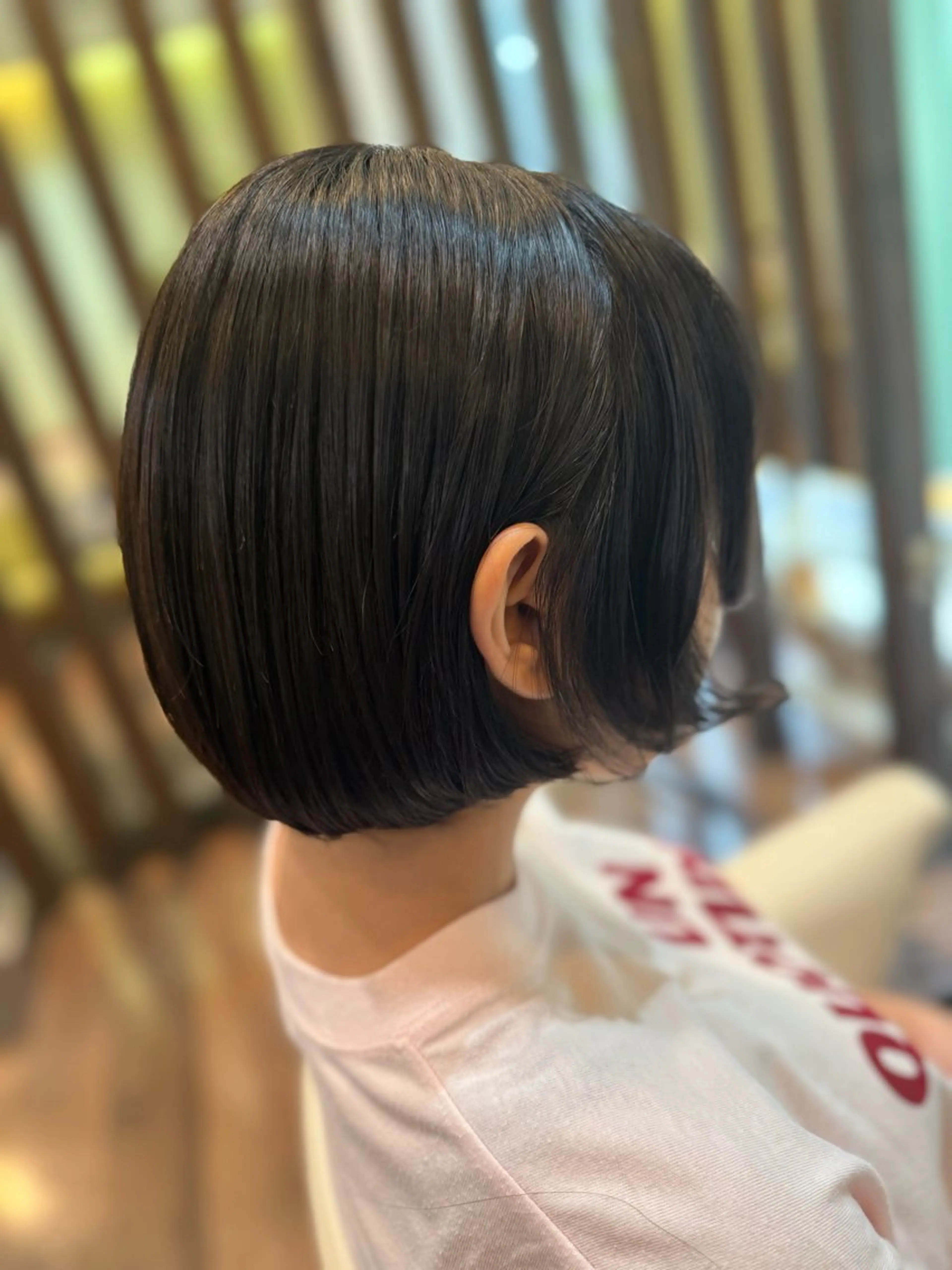 ショート 縮毛矯正 縮毛矯正 Olive 南森町店 酸性縮毛矯正のヘアスタイル