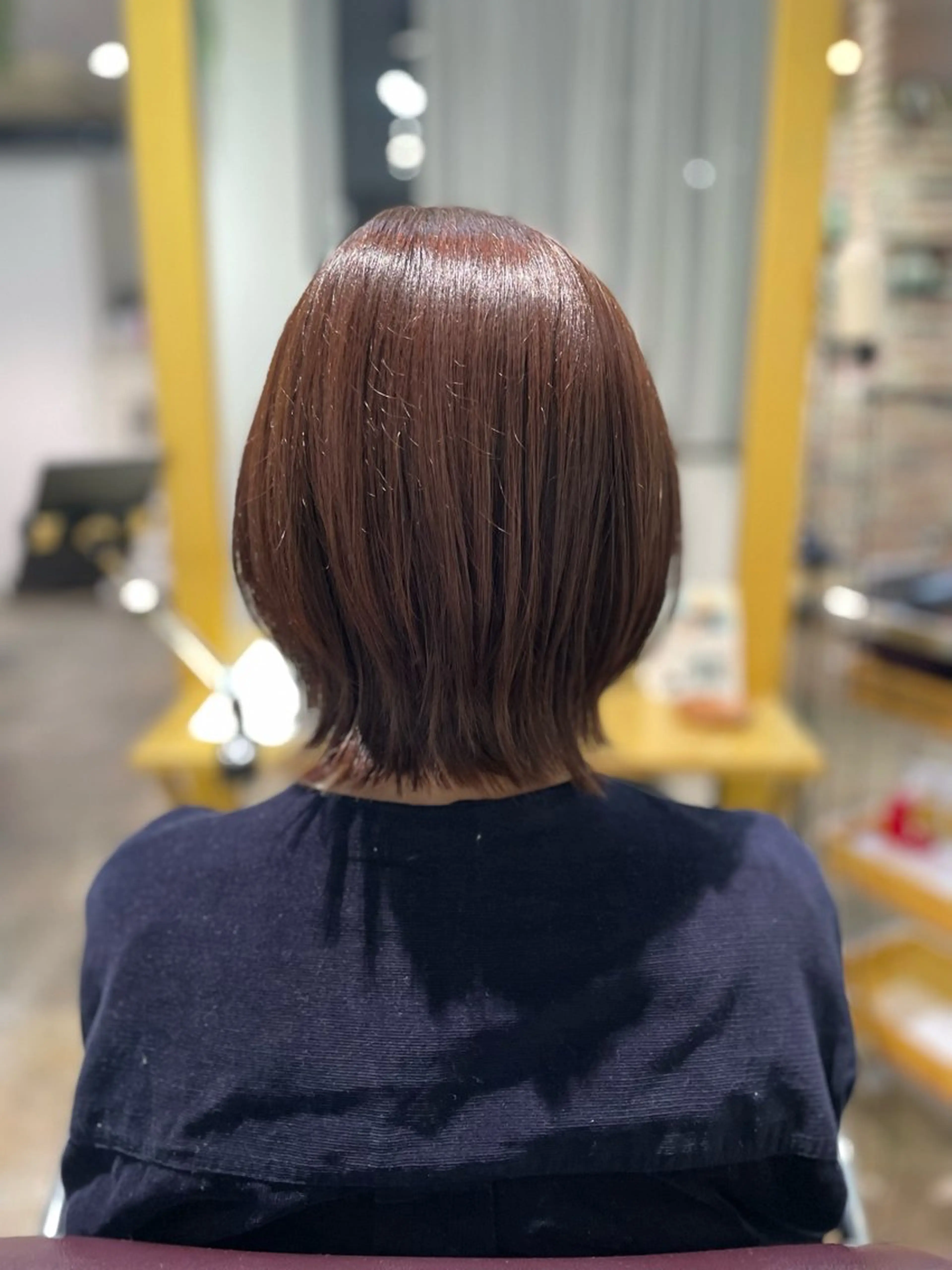ショート ボブ くびれヘア モデル様募集中🧡 nanamiのヘアスタイル