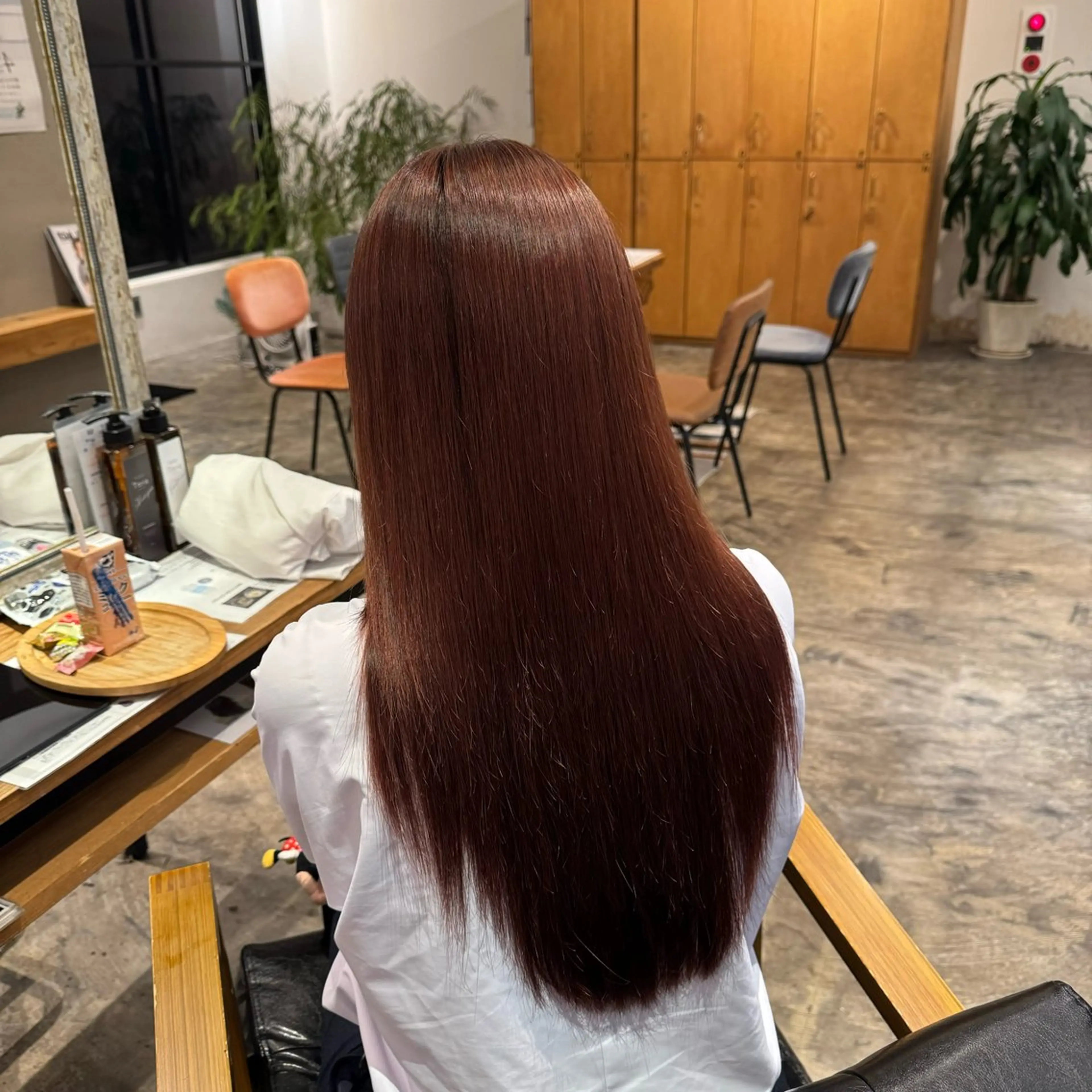 カラー ブリーチ ブリーチなしカラー レッドカラー ヘアカラー ハイトーンカラー特化 🥀KAITO🥀のヘアスタイル