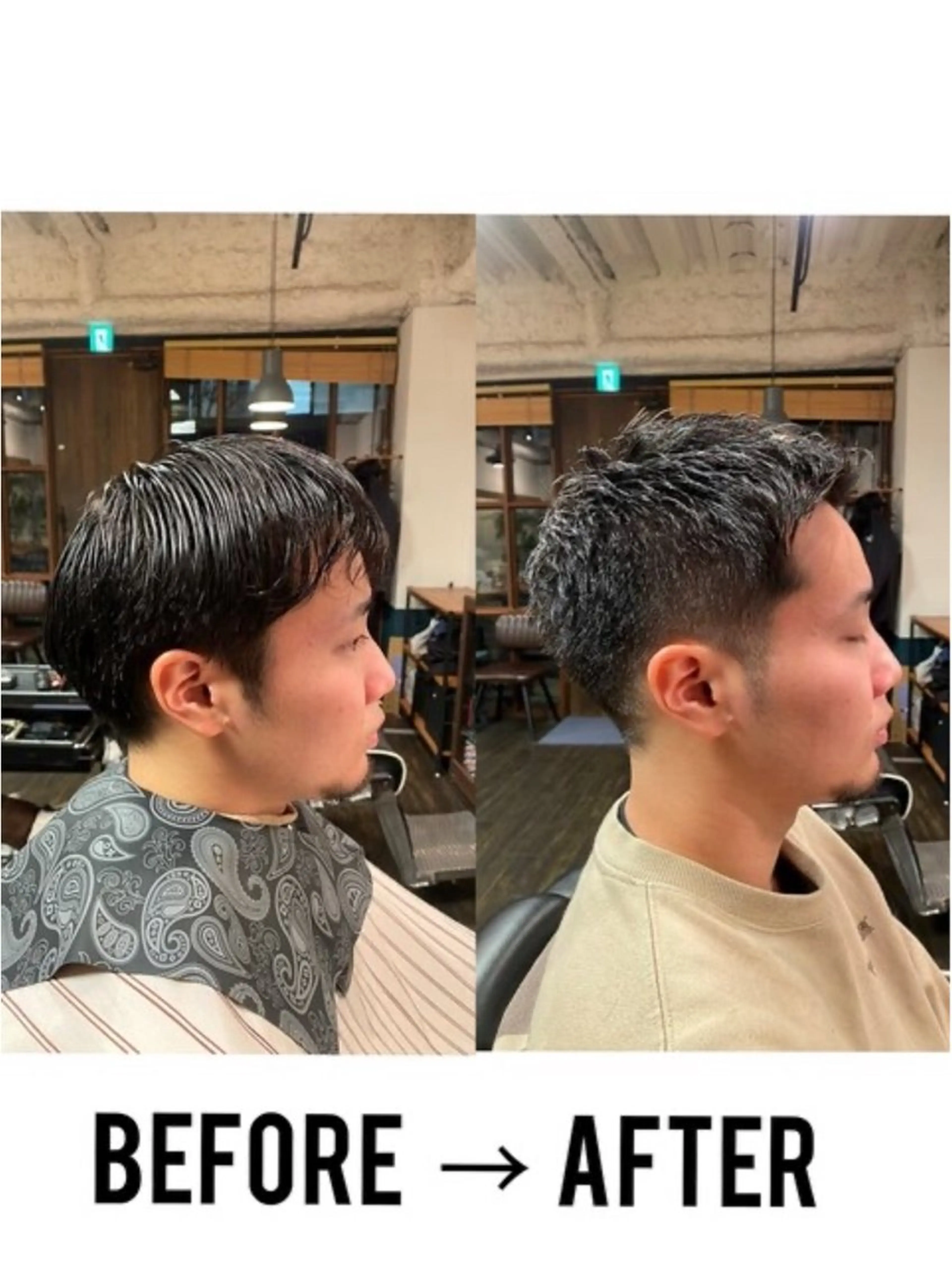 ショート メンズ カット 早稲田/メンズ専門 /フェード/葛西裕季のヘアスタイル