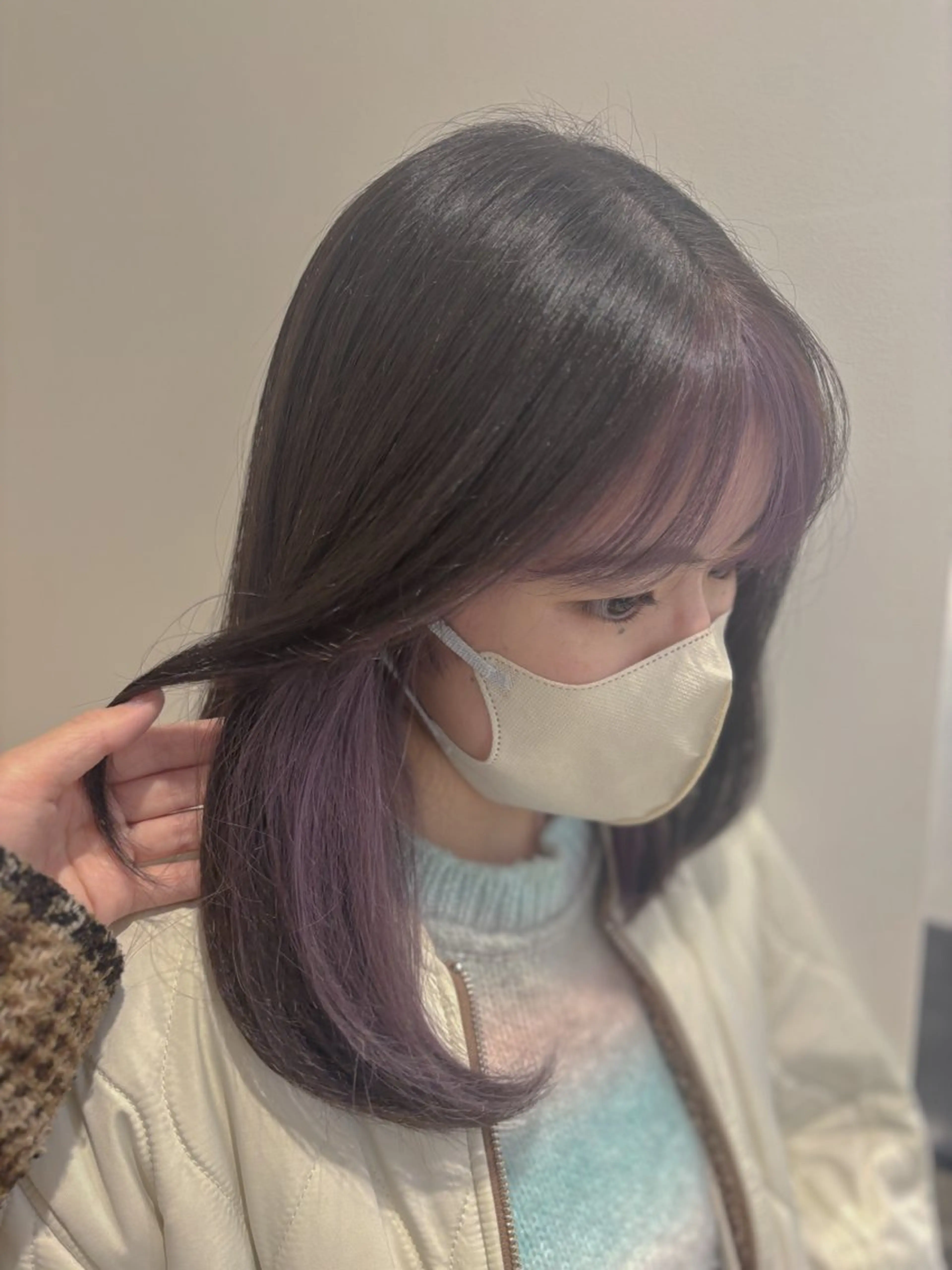 ミディアム ヘアカラー MINXplus 🎀須藤萌のヘアスタイル