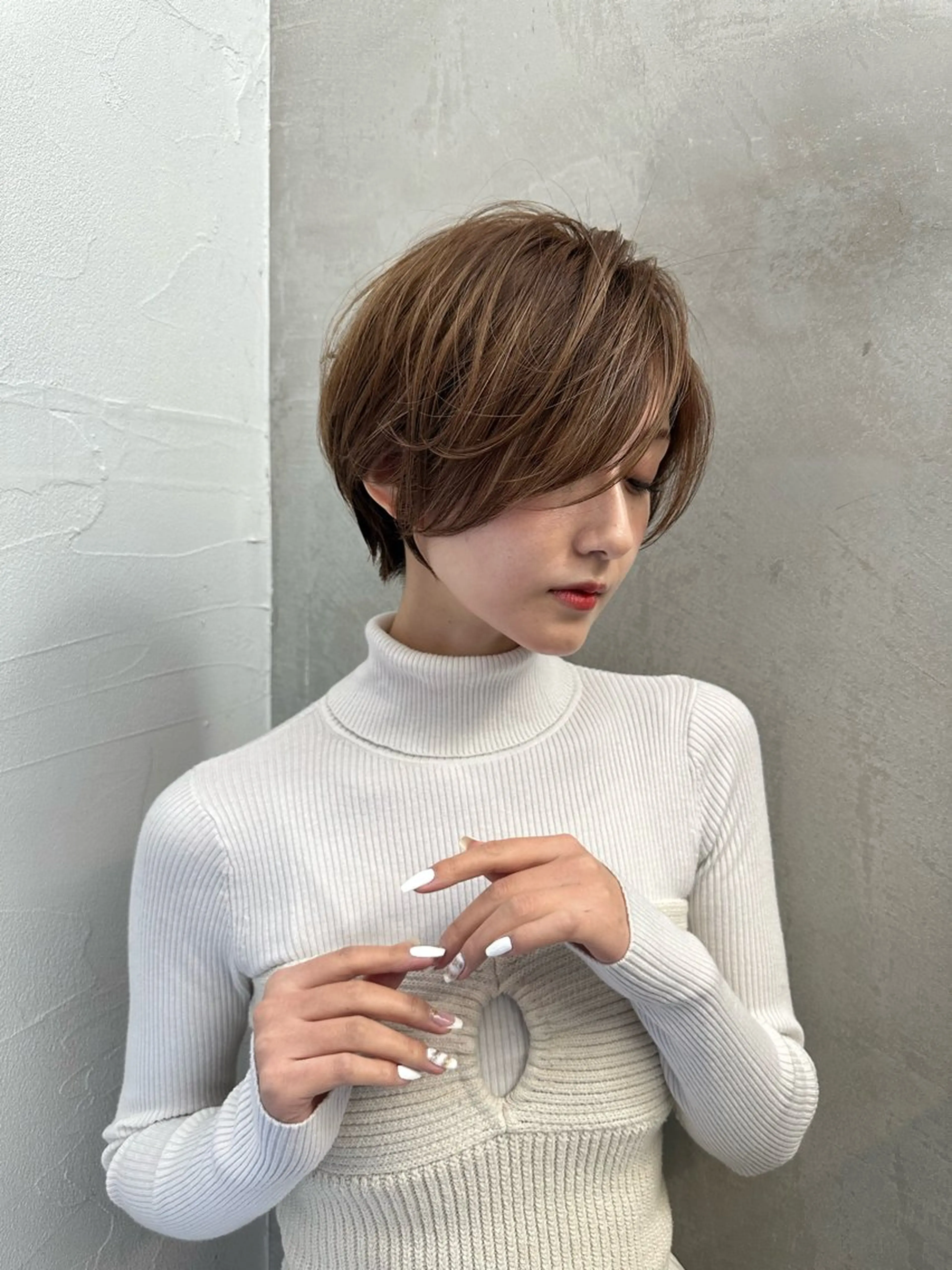 ショート ショートヘア カット ヘアカラー トリートメント ヘッドスパ taiga レイヤー /髪質改善/矯正🌈のヘアスタイル