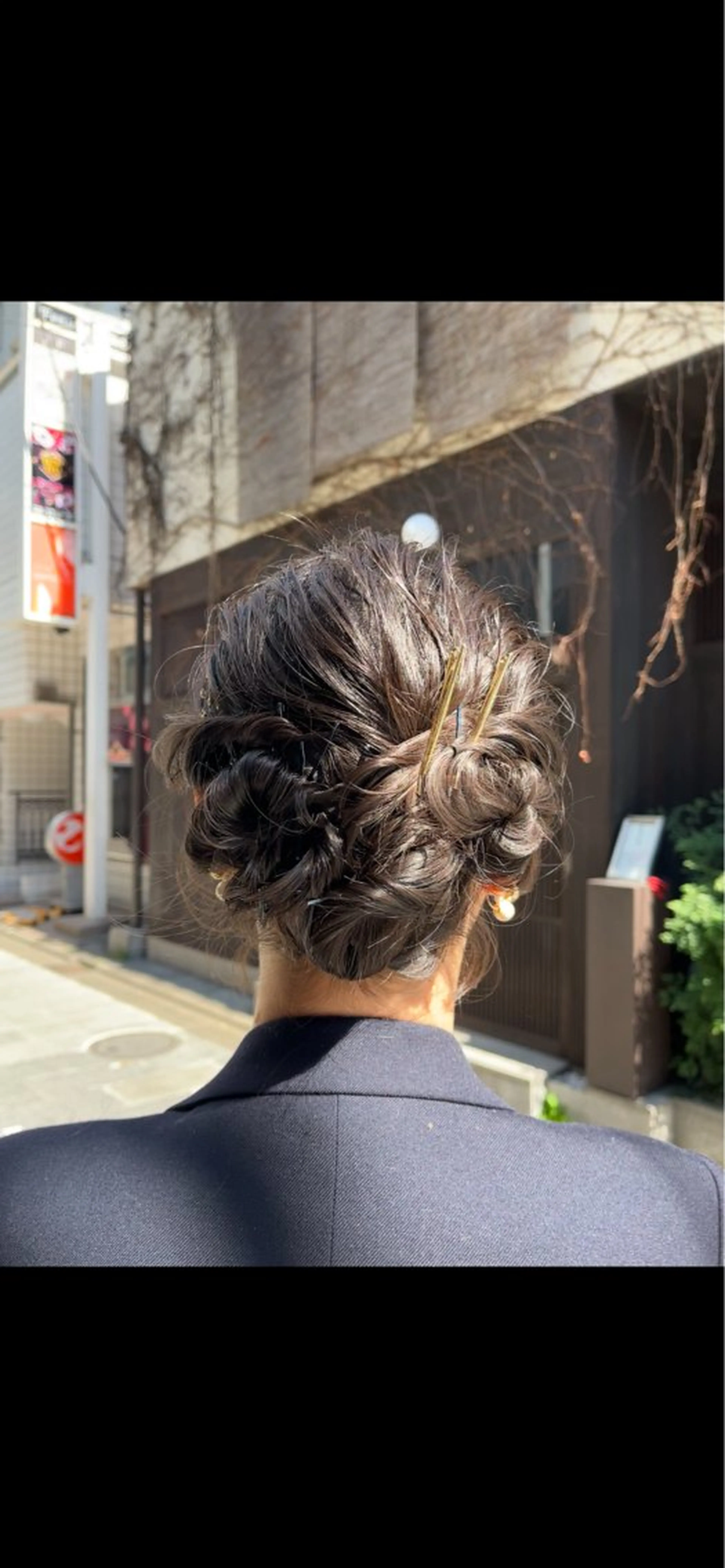 ショート ヘアセット ユウ  二子玉川駅 半個室サロンのヘアスタイル