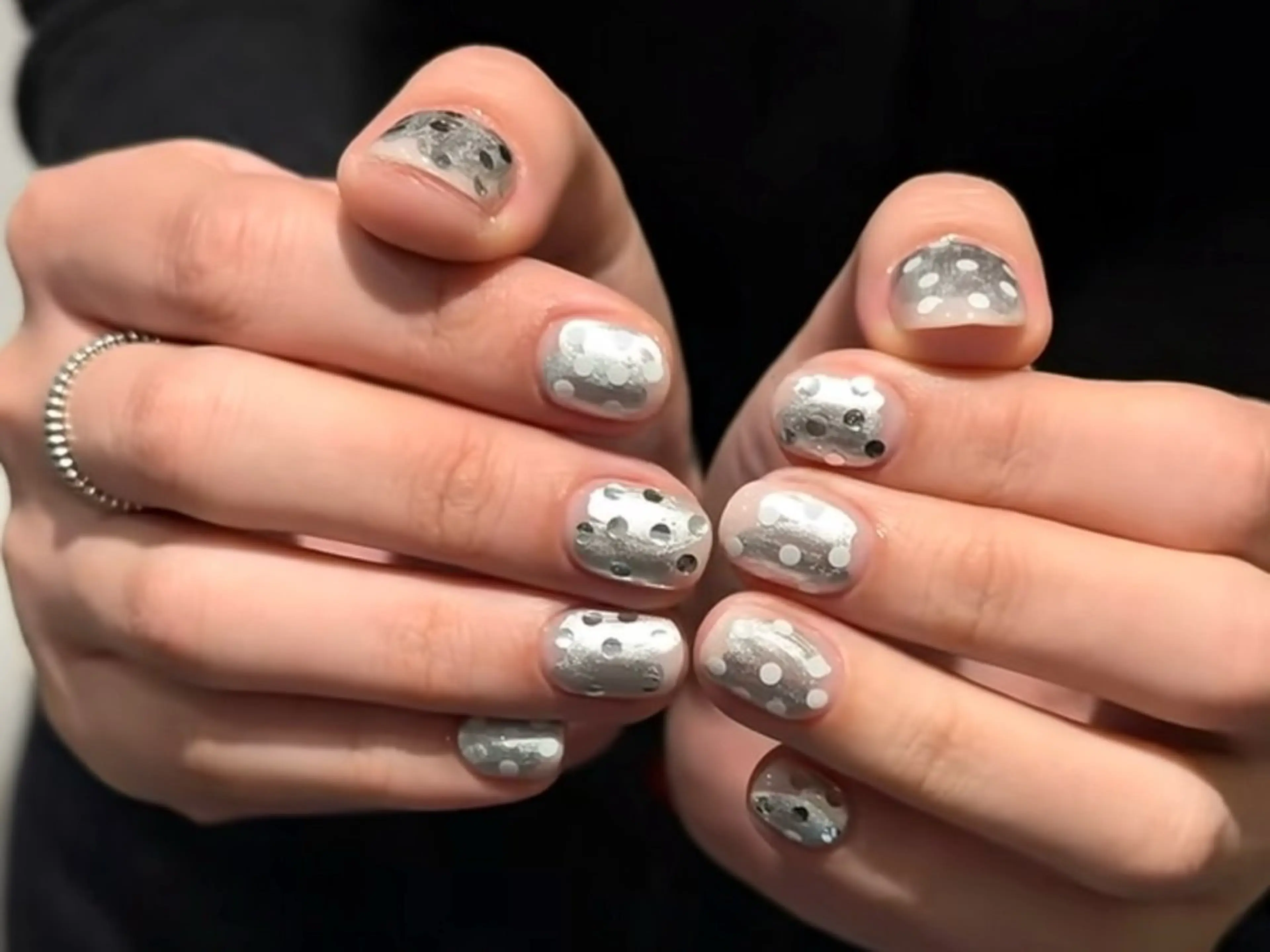 ミディアム ハンドネイル Atelier nail salonのネイルデザイン