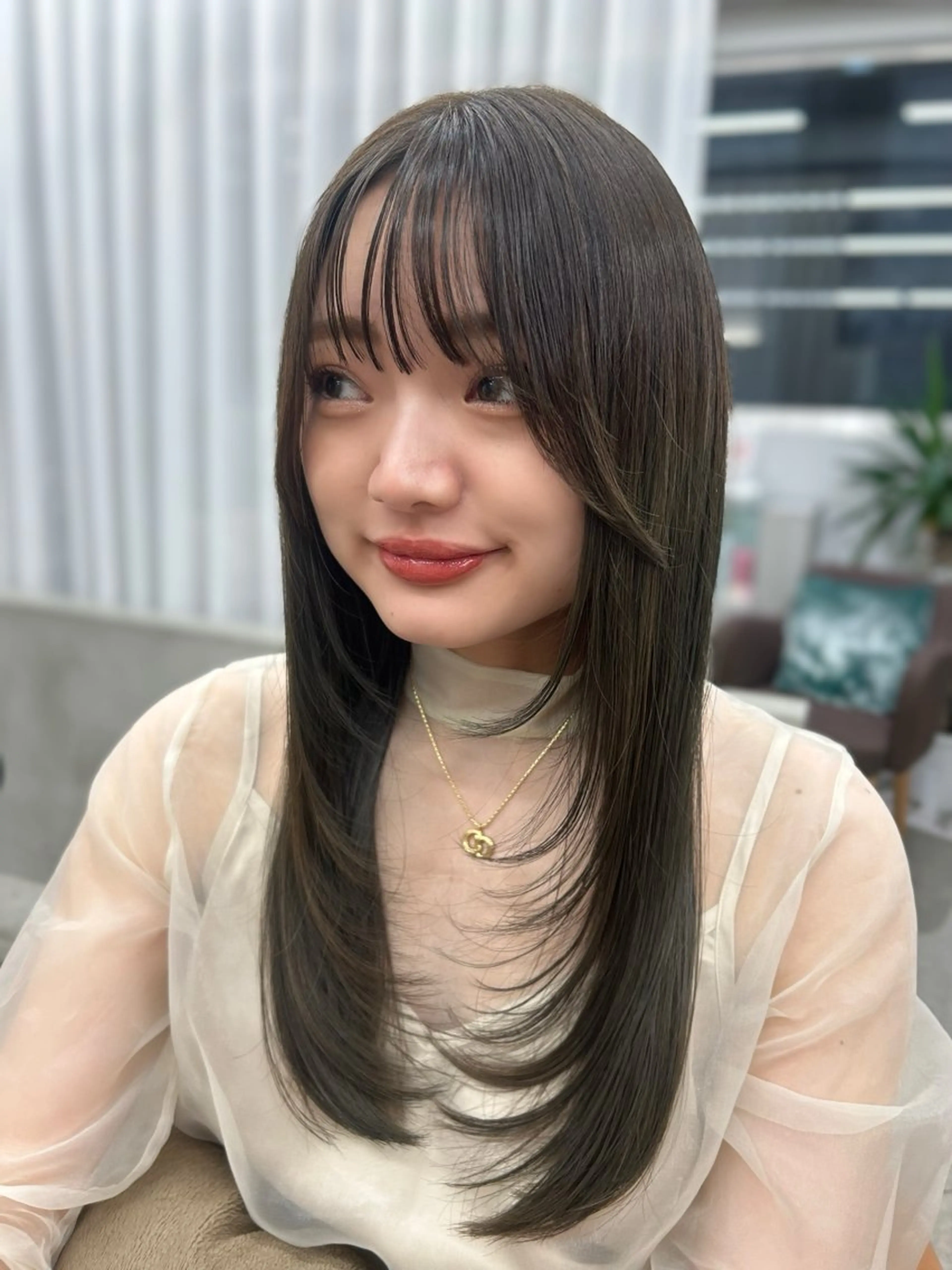 似合わせカット＋カラー＋髪質に合わせたトリートメントの写真