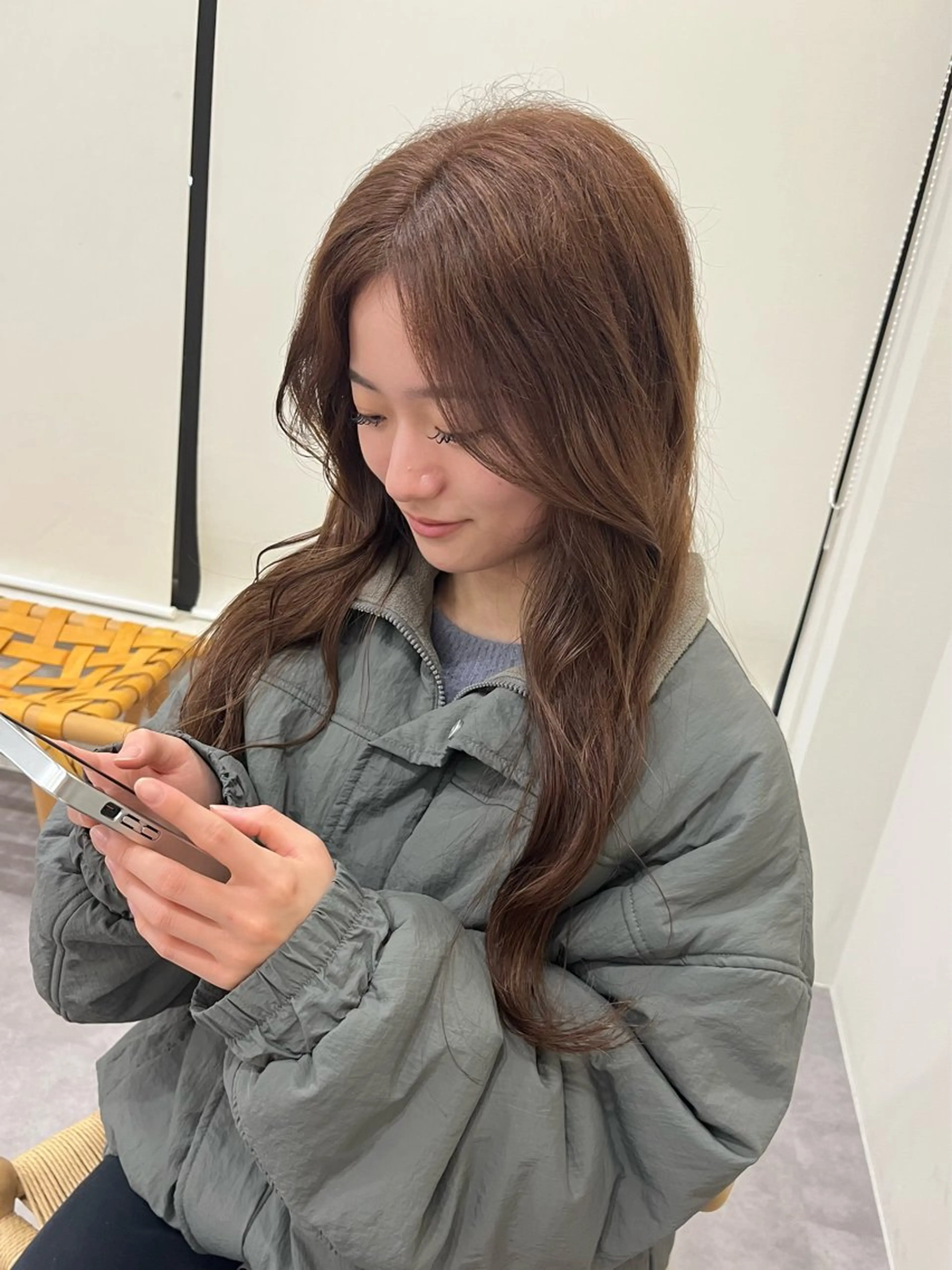 ロング カラー 透明感カラー🌼 沙奈のヘアスタイル