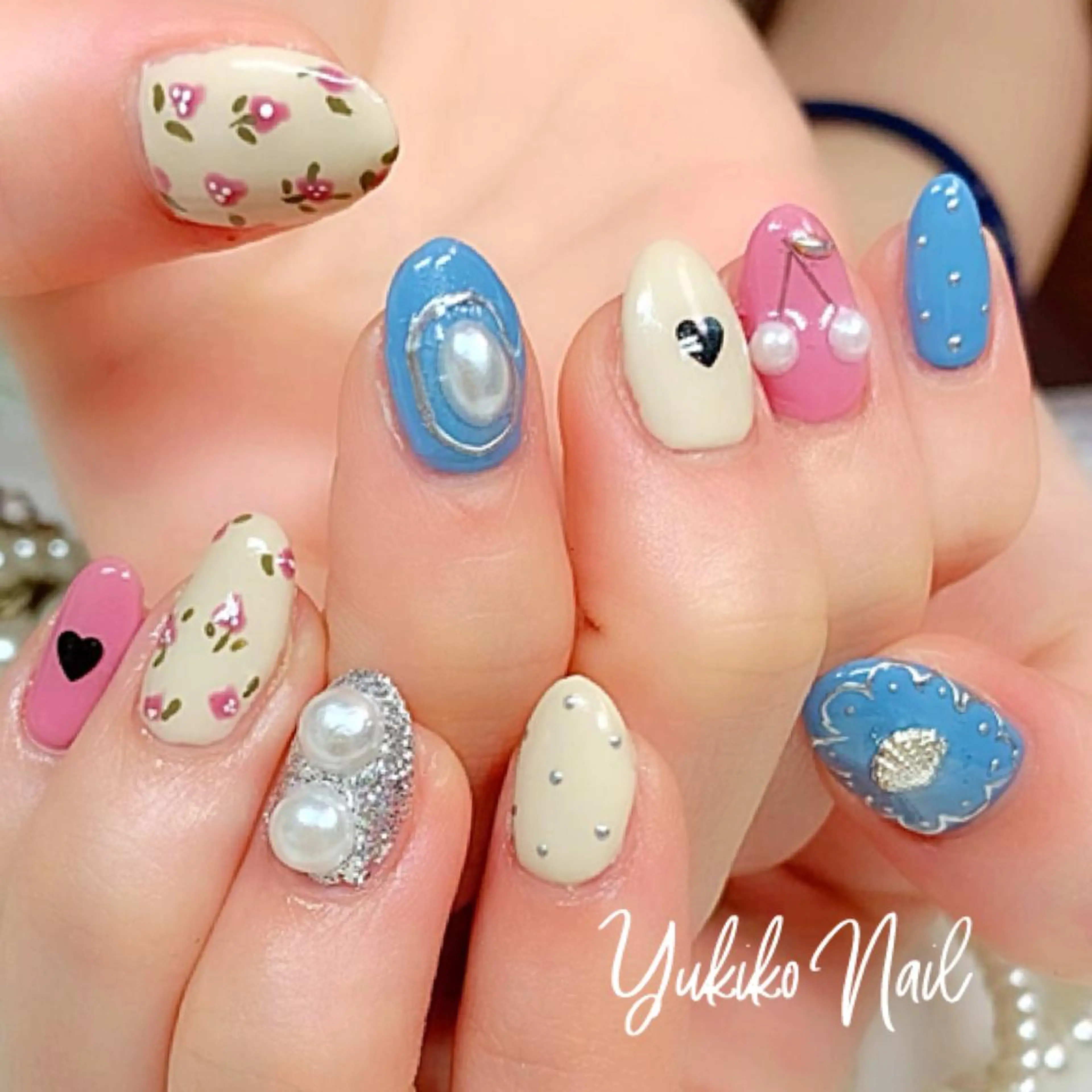 ネイル 持ち込み ハンドネイル ユキコ ネイルのネイルデザイン