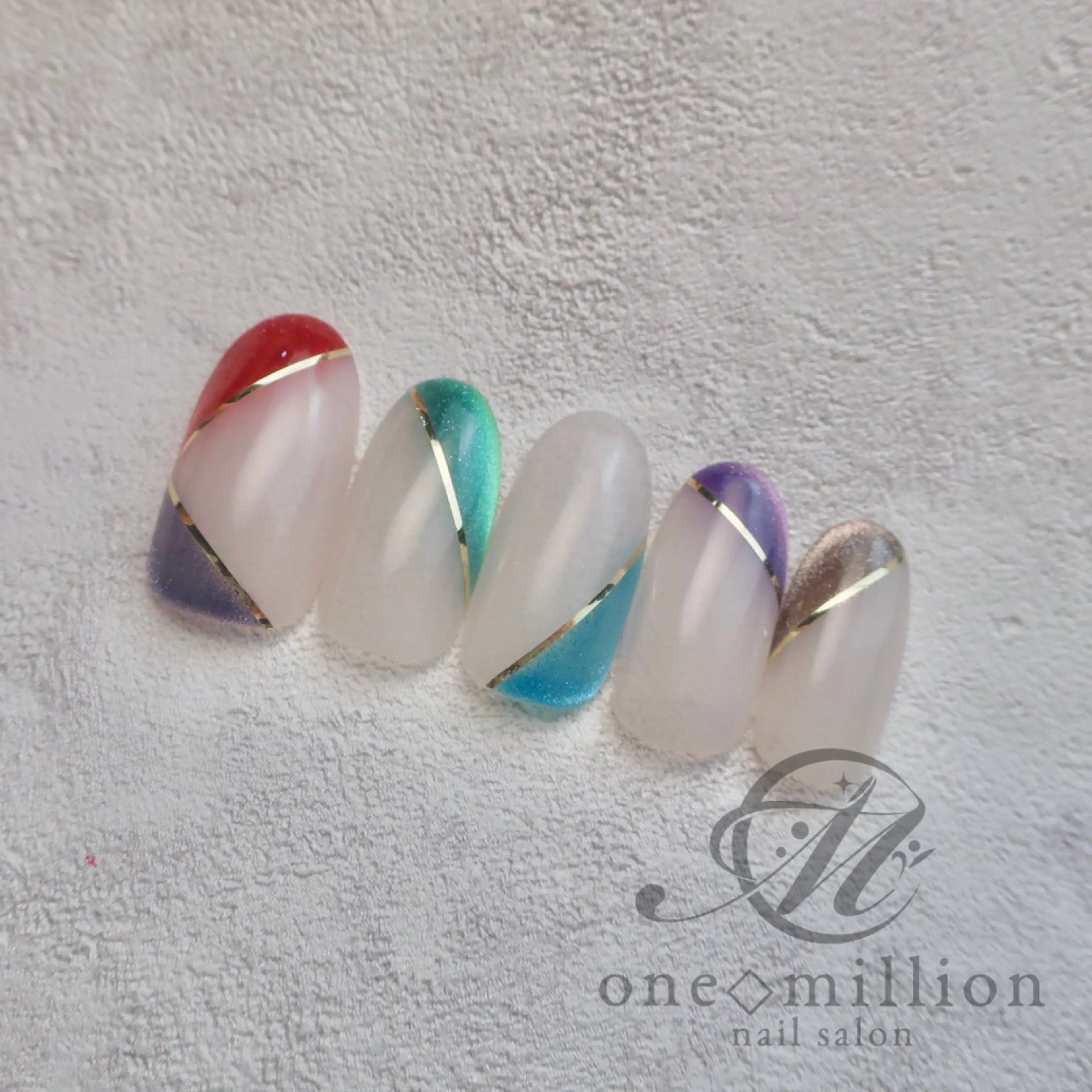 ネイル nail salon ワンミリオンのネイルデザイン