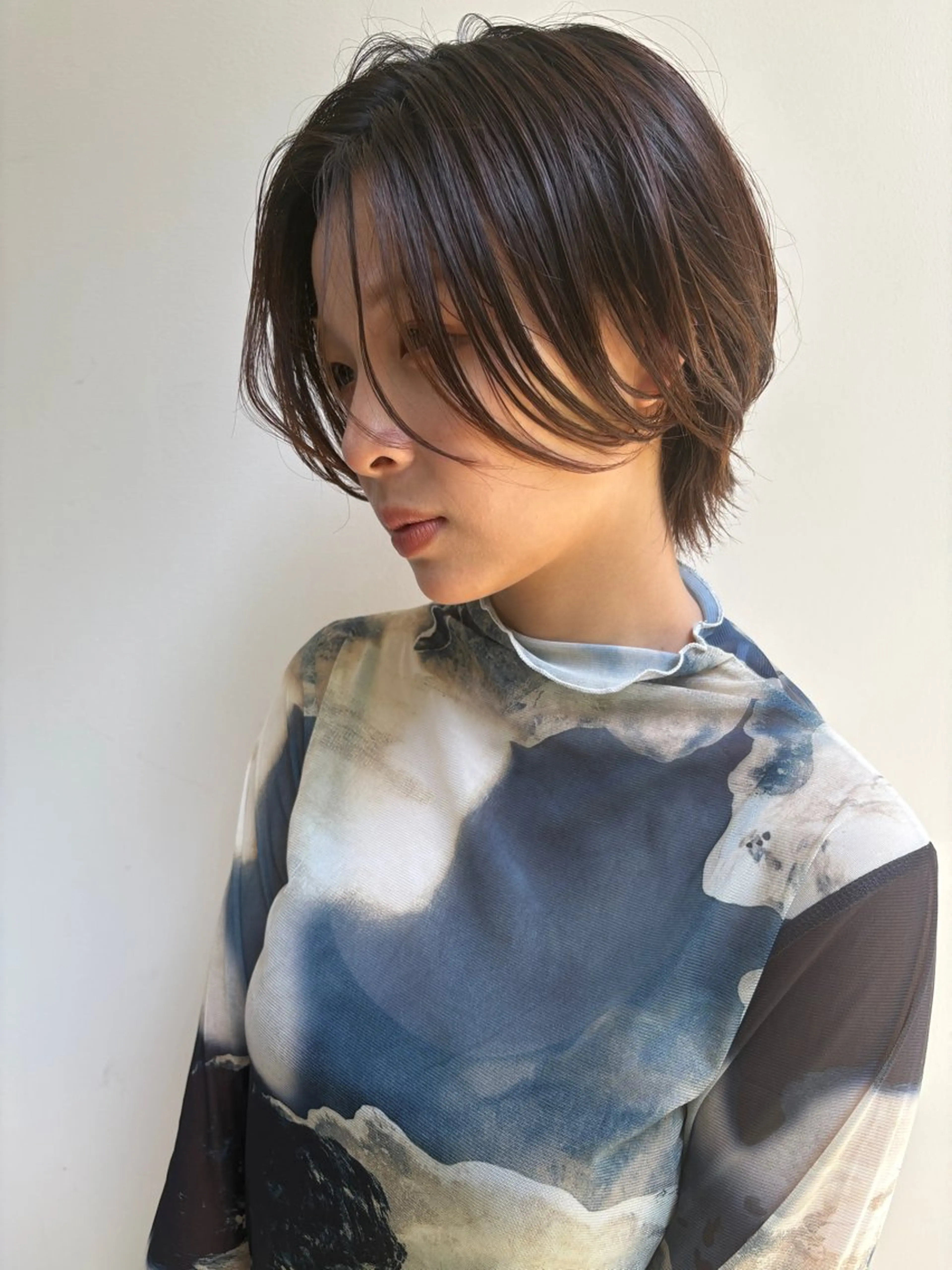 ショート カラー 天王寺美容室/カット モデル募集/miiaのヘアスタイル