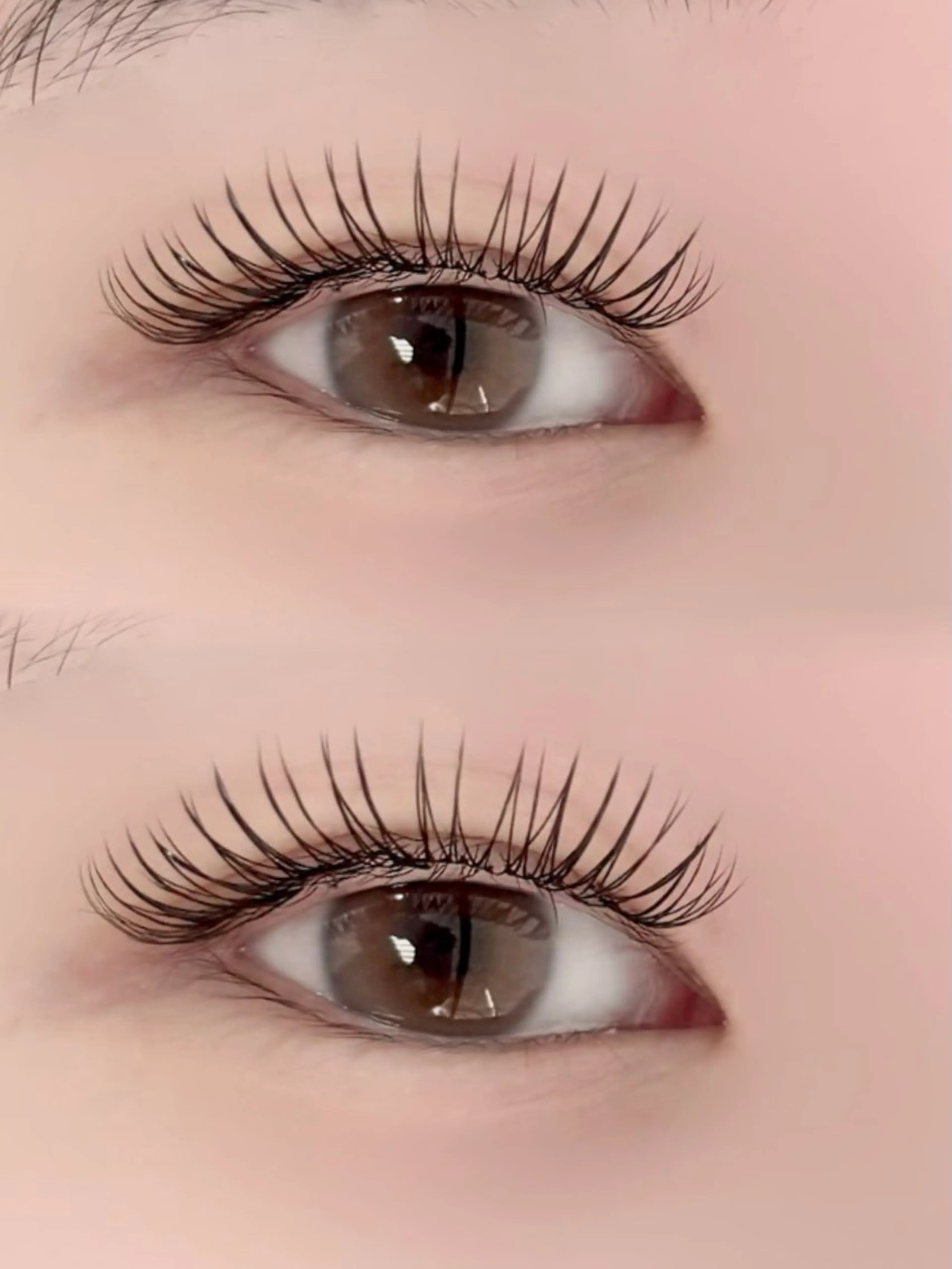 マツエク・マツパ フラットラッシュ 一重×まつ毛パーマ マツエク アイラッシュ アトリエFAMのマツエク・マツパデザイン