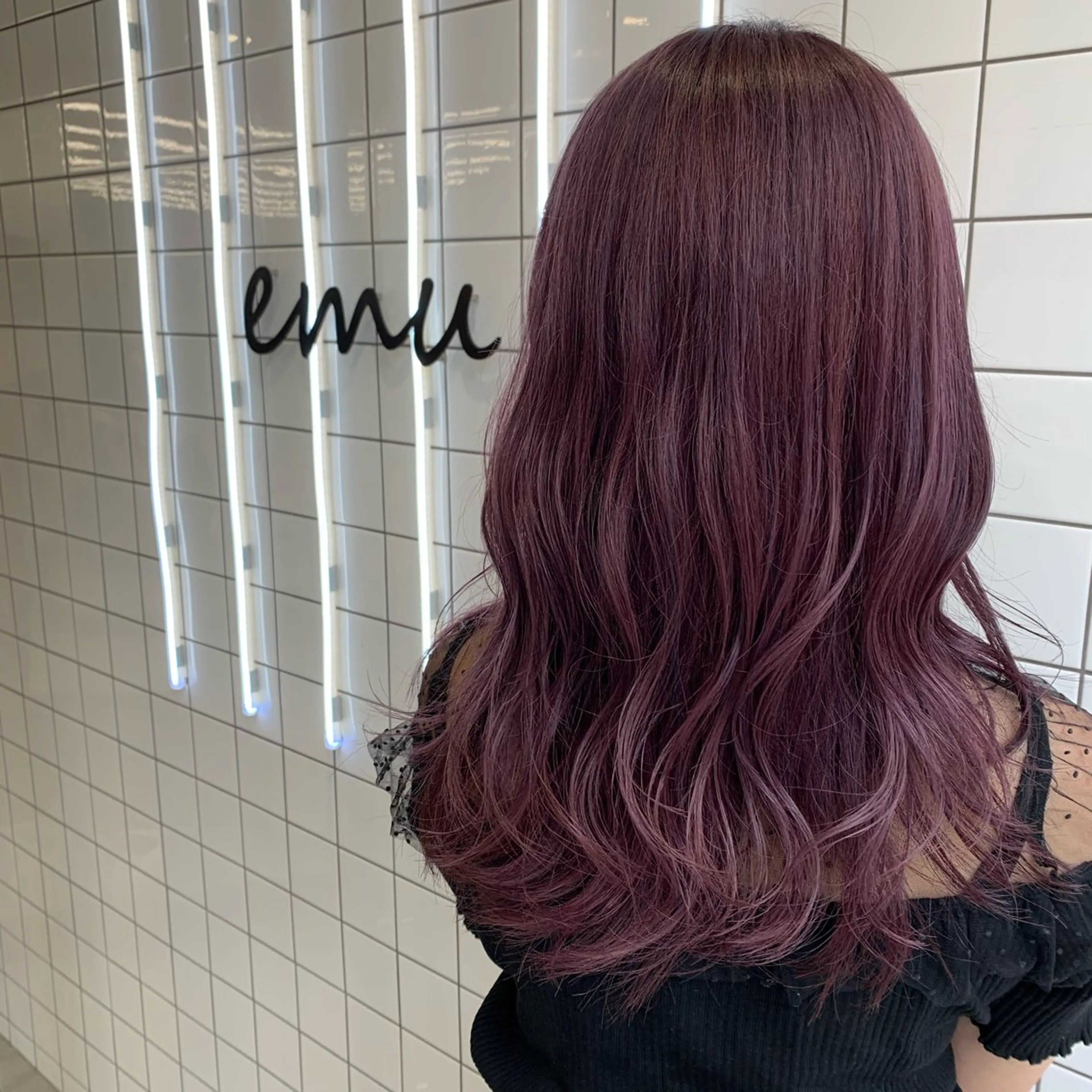 ロング 石井 光星のヘアスタイル