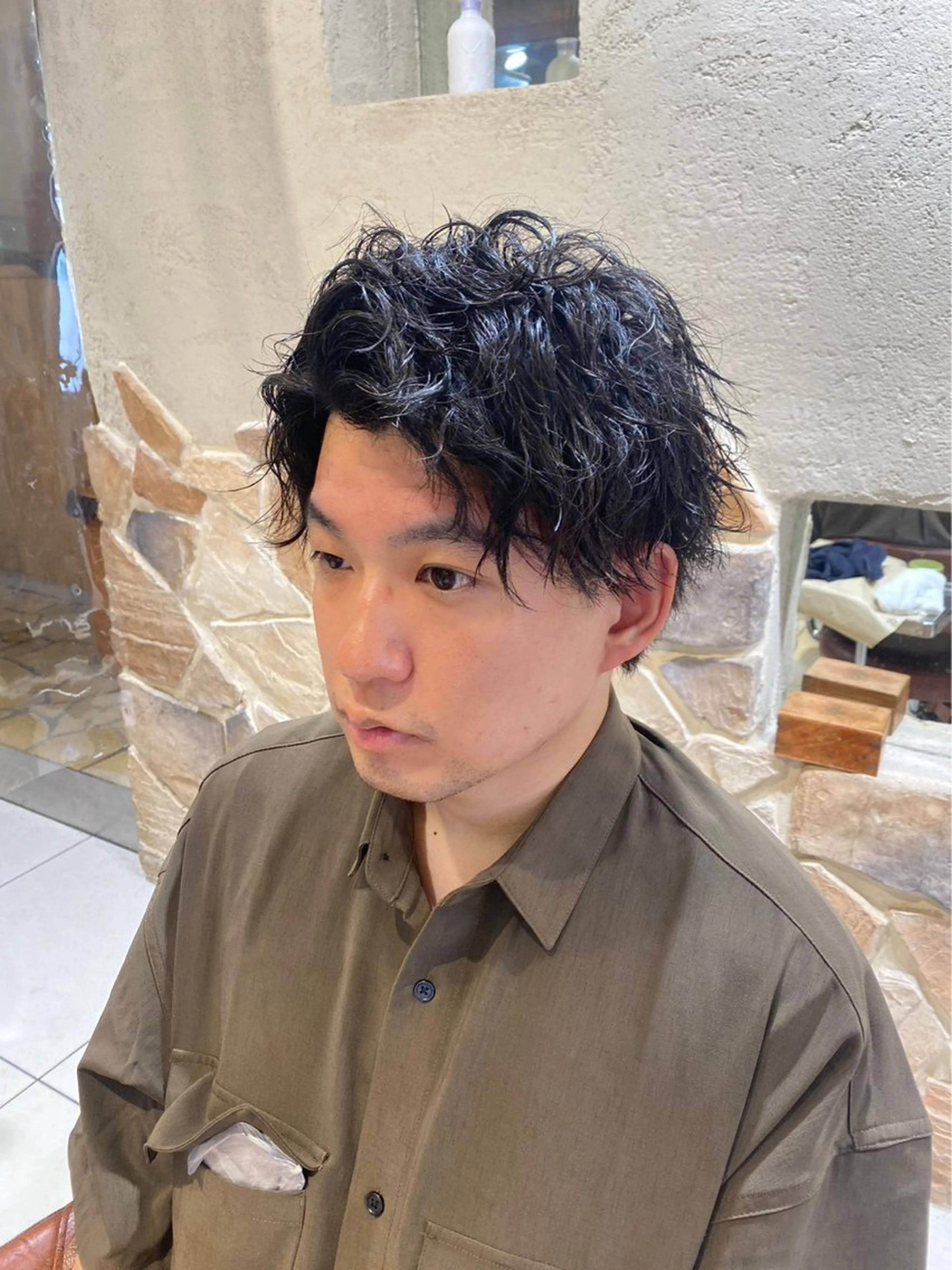 パーマ メンズ メンズモデル募集中✨ 永野大樹のヘアスタイル