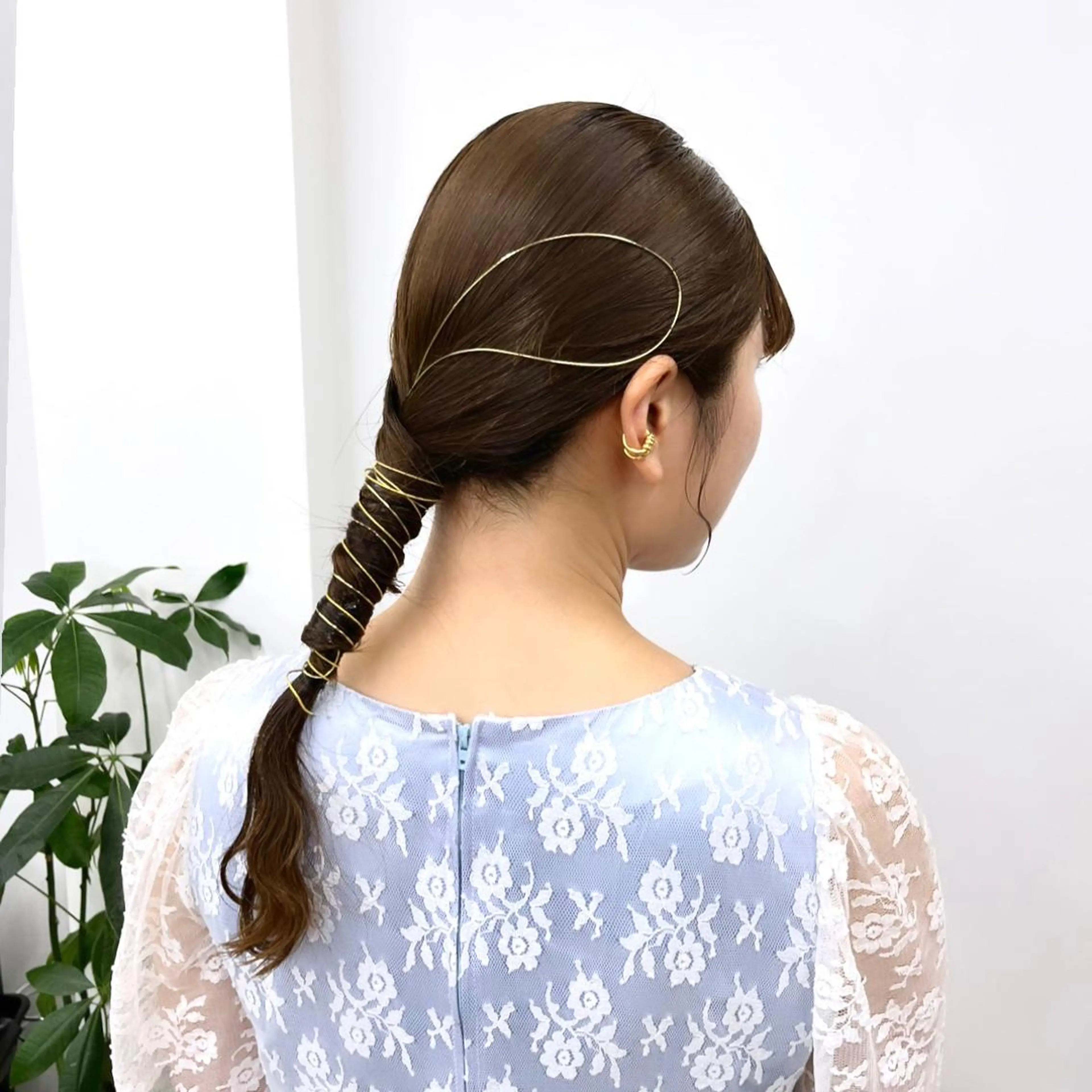 セミロング ヘアアレンジ 成人式 結婚式・ブライダル 入学式 卒業式のヘアスタイル 似合わせカット HIROKO / 透明感暖色カラー🎀のヘアスタイル