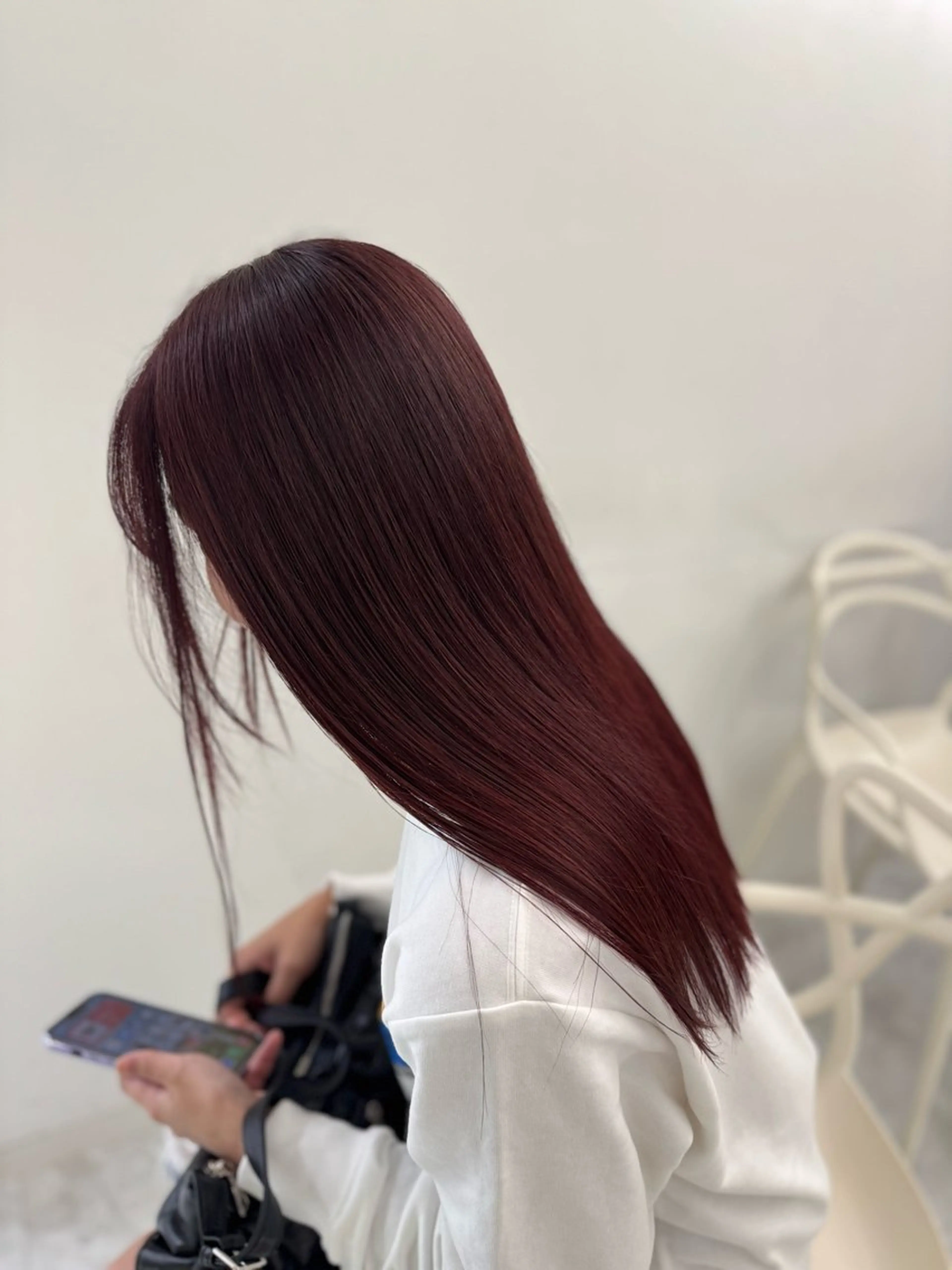 カラー カット ヘアカラー トリートメント ヘアセット 透明感うる艶カラー 🤍MANAMIのヘアスタイル