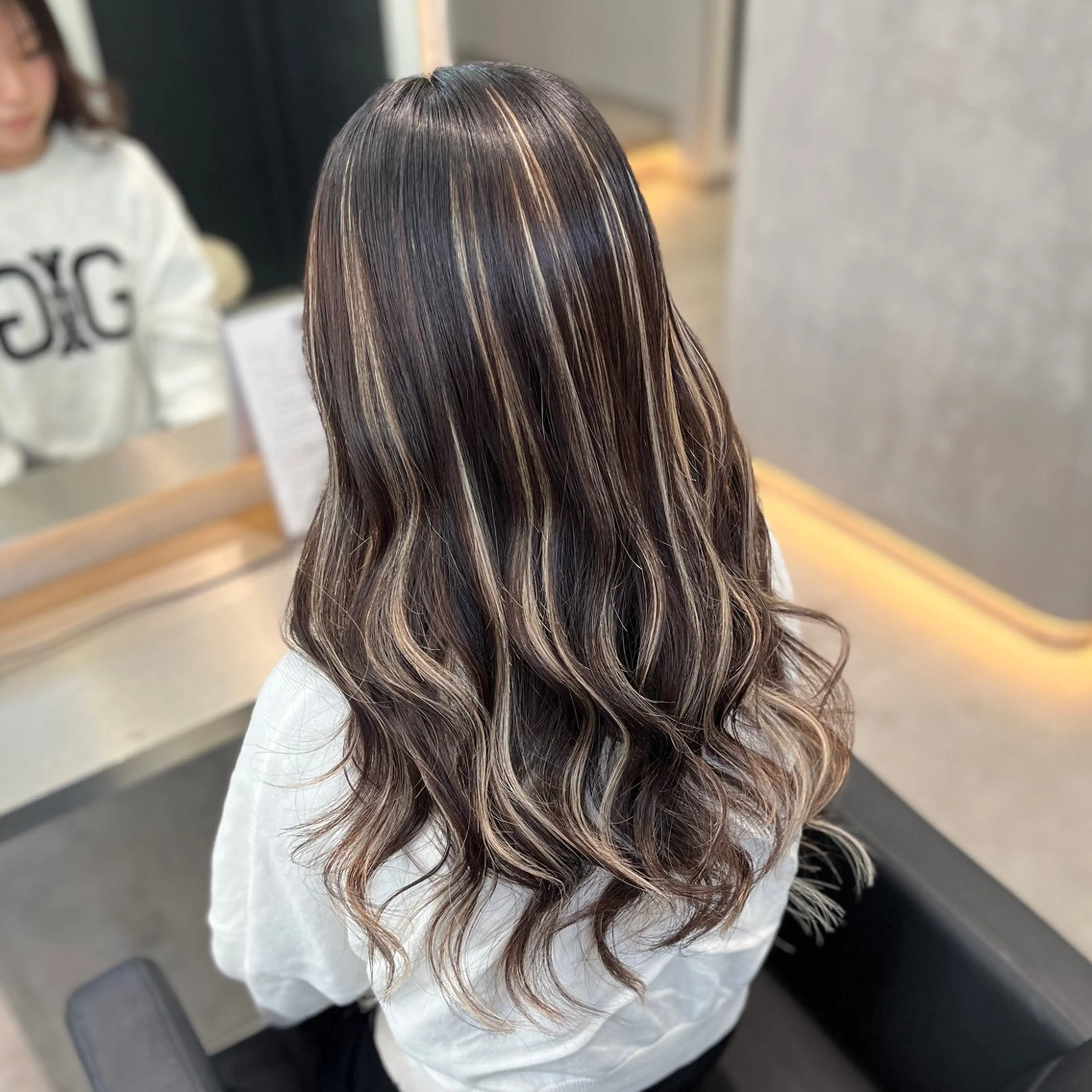 エクステ MOMOKA /　Lapis今泉店のヘアスタイル