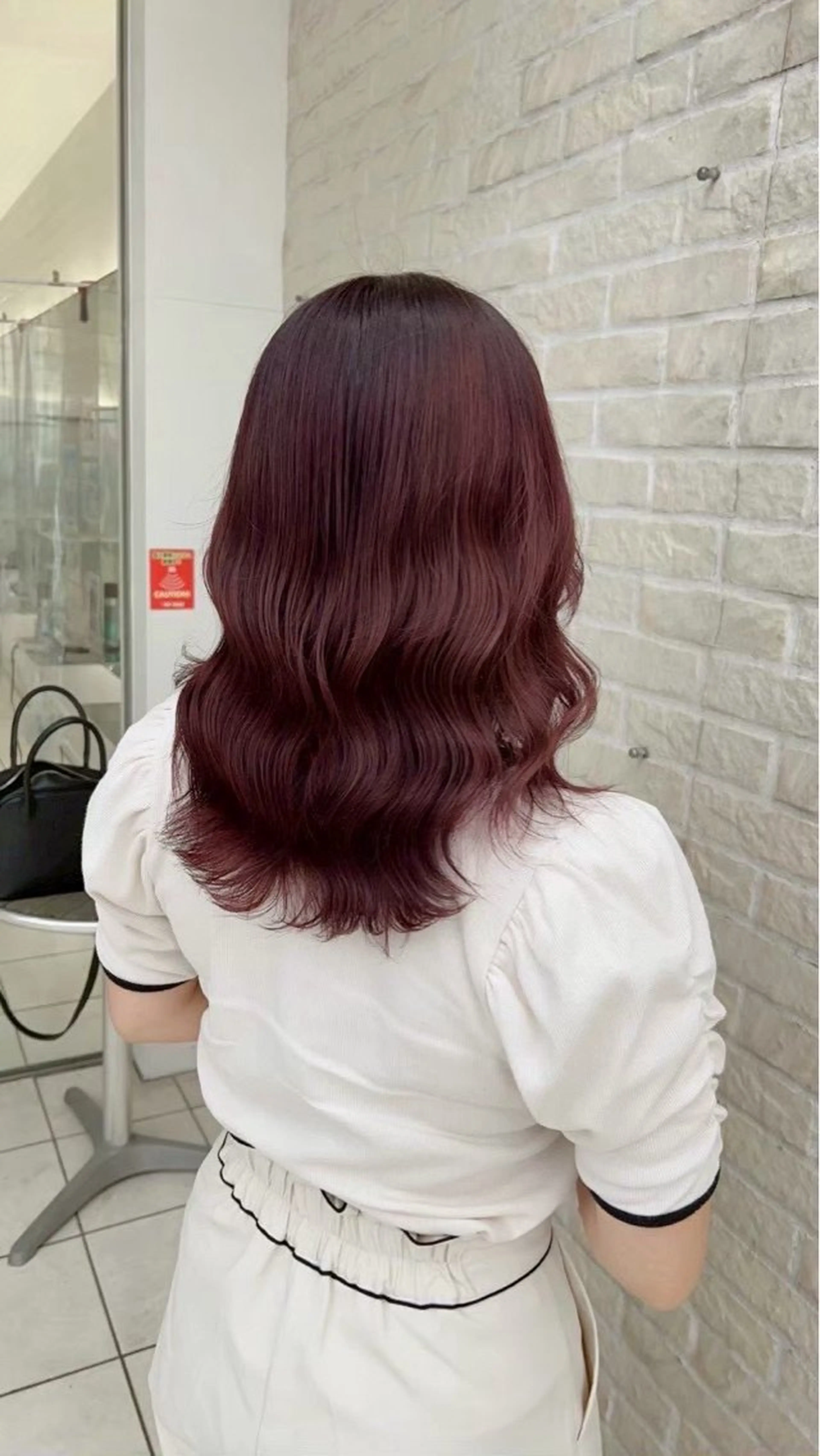 カラー 髪質改善 💠 韓国風うる艶/シオリのヘアスタイル