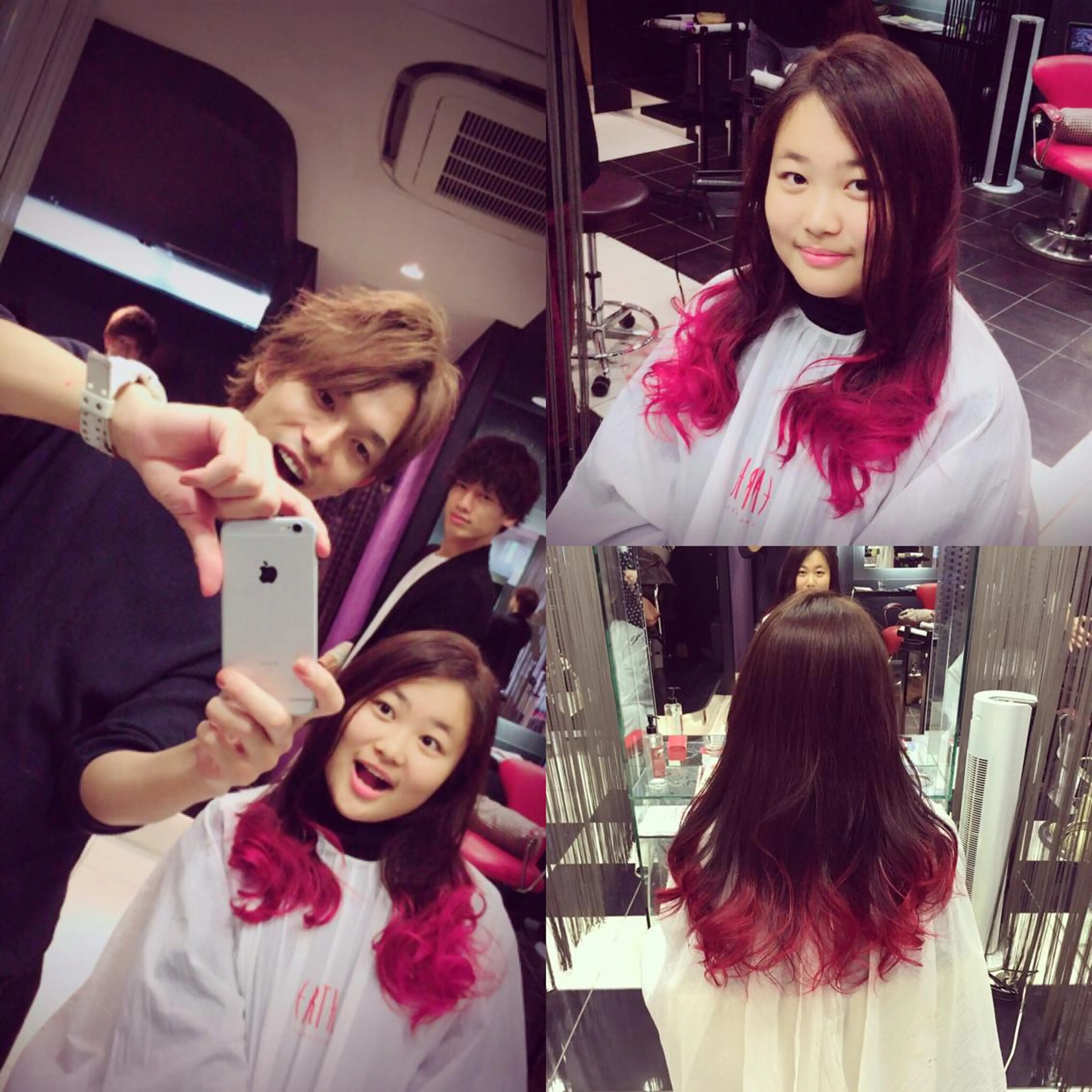 セミロング カラー パーマ ヘアアレンジ 北川大輔🌟 小顔レイヤーカットのヘアスタイル