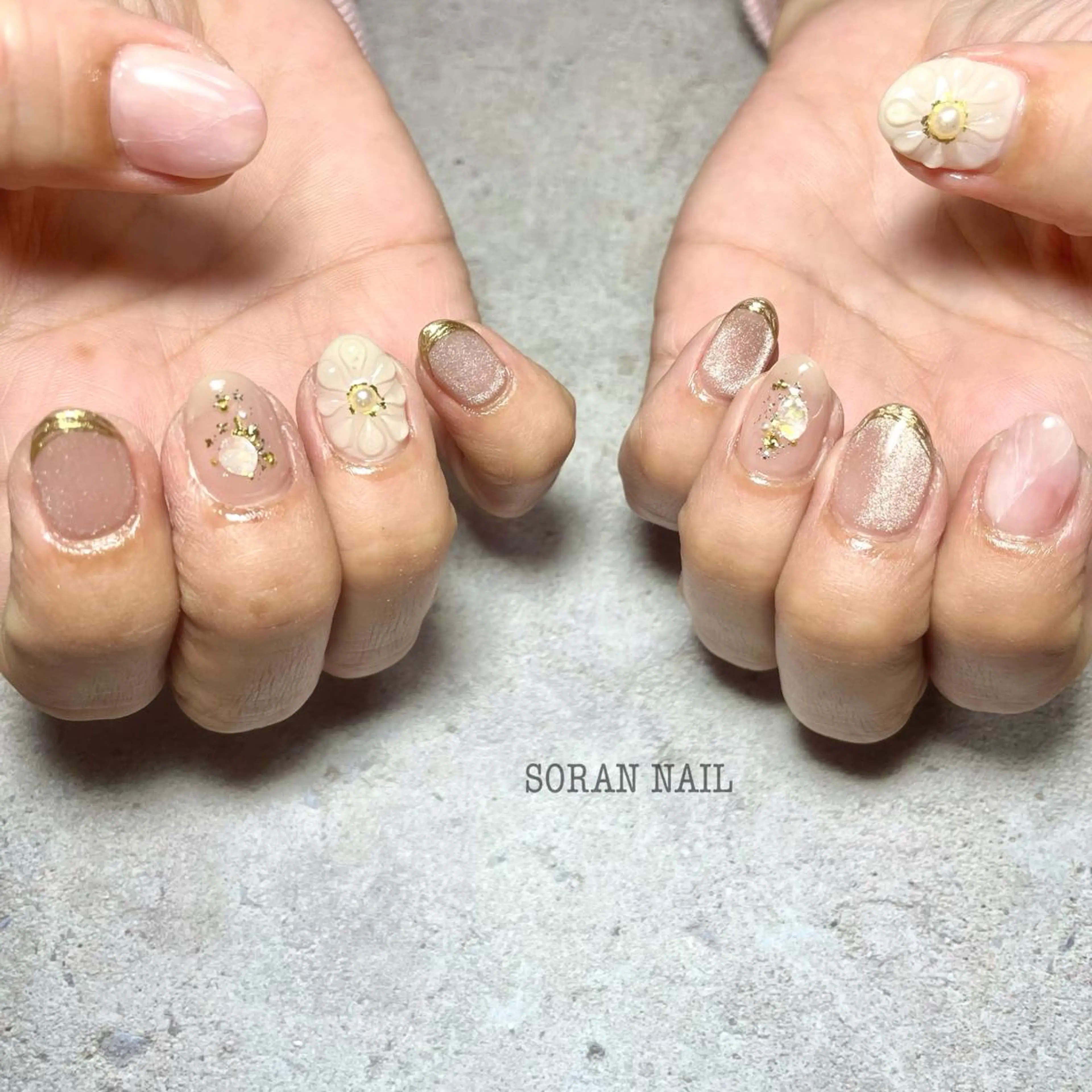 ネイル ハンドネイル soran nailのネイルデザイン