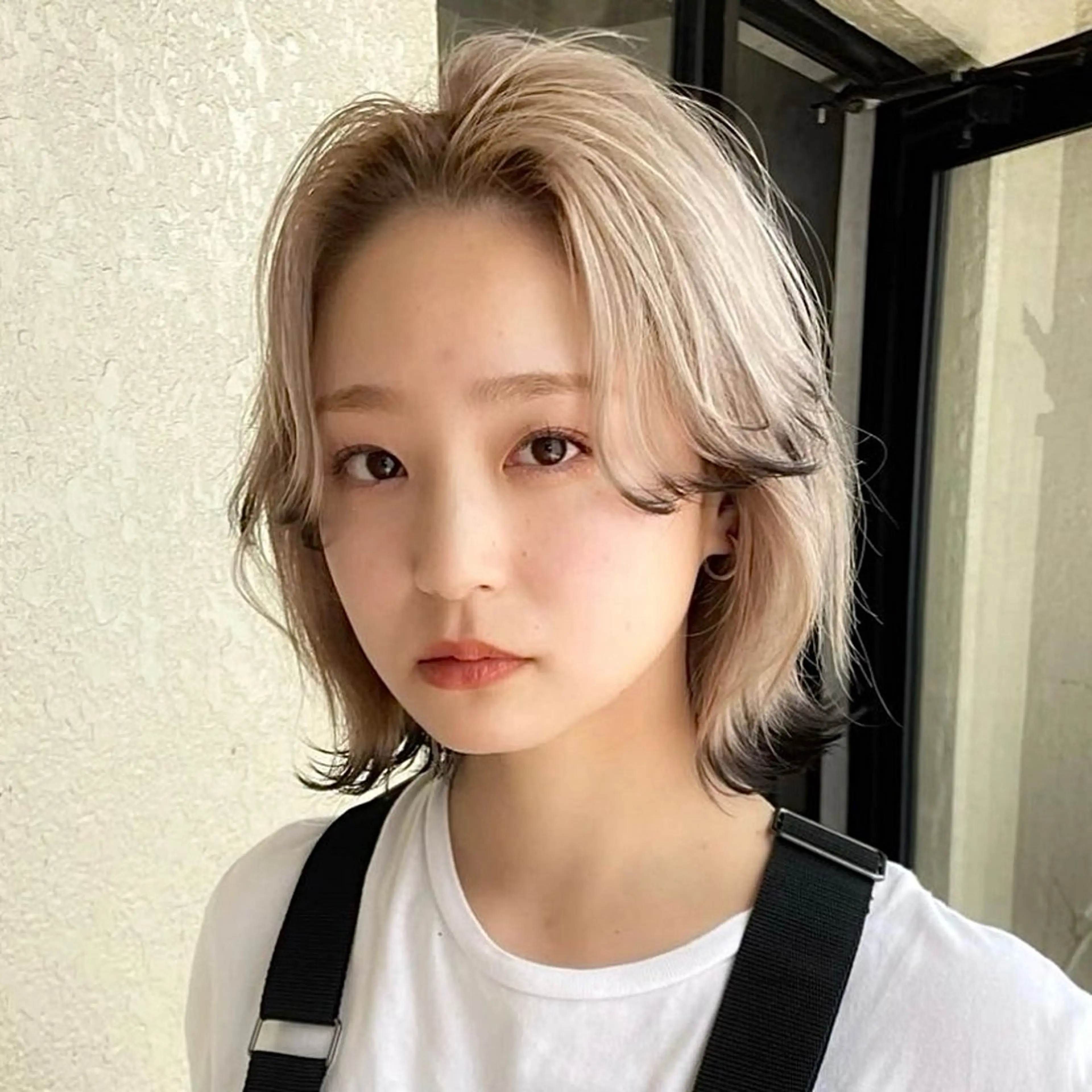 カラー 🌈艶ハイトーン🌈 心を込めます🤝涼介のヘアスタイル