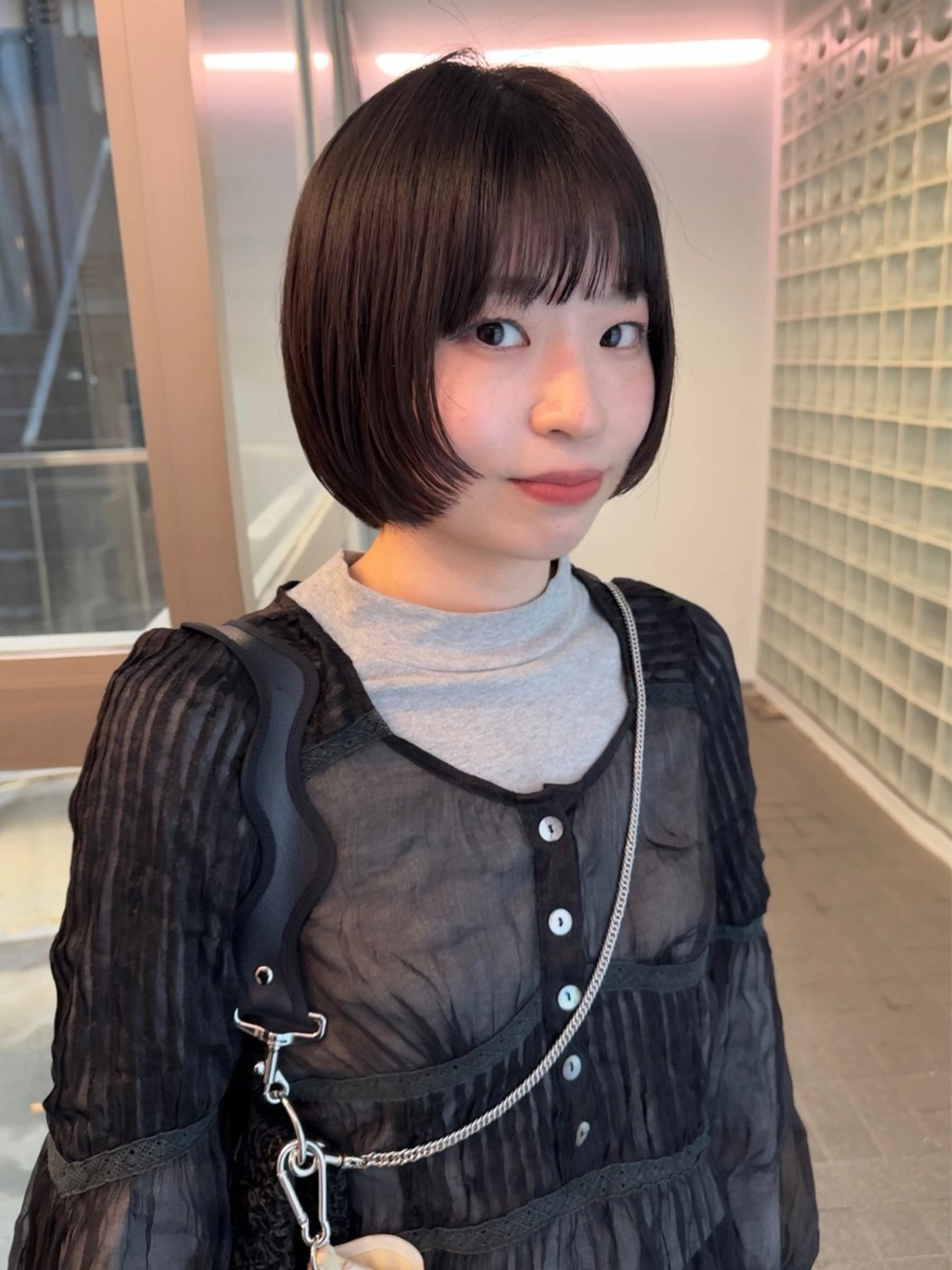 ショート ボブ/似合わせ レイヤーcocomoのヘアスタイル