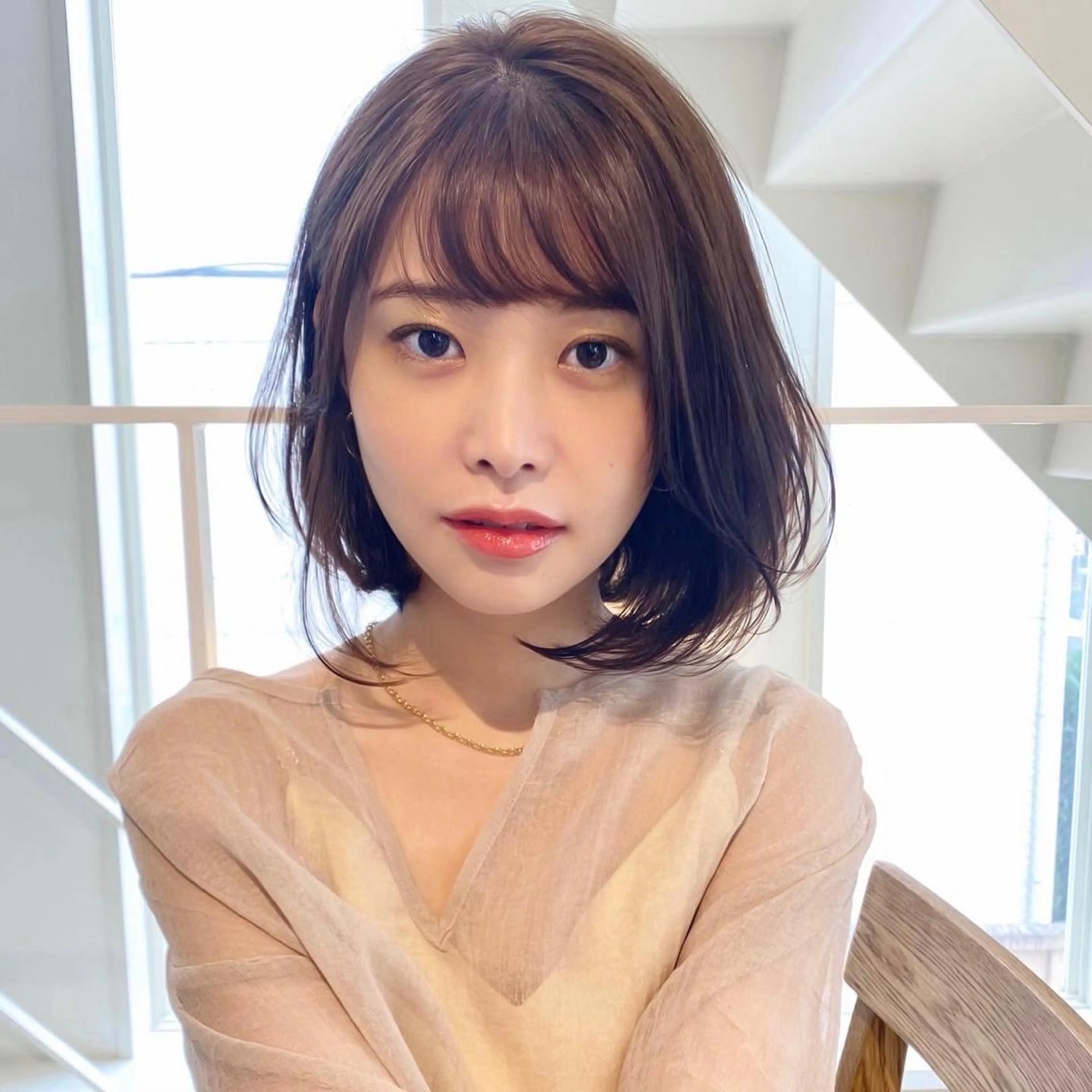 ミディアム カラー パーマ 🌿理想を叶える🌿 似合わせ🌟RISAのヘアスタイル