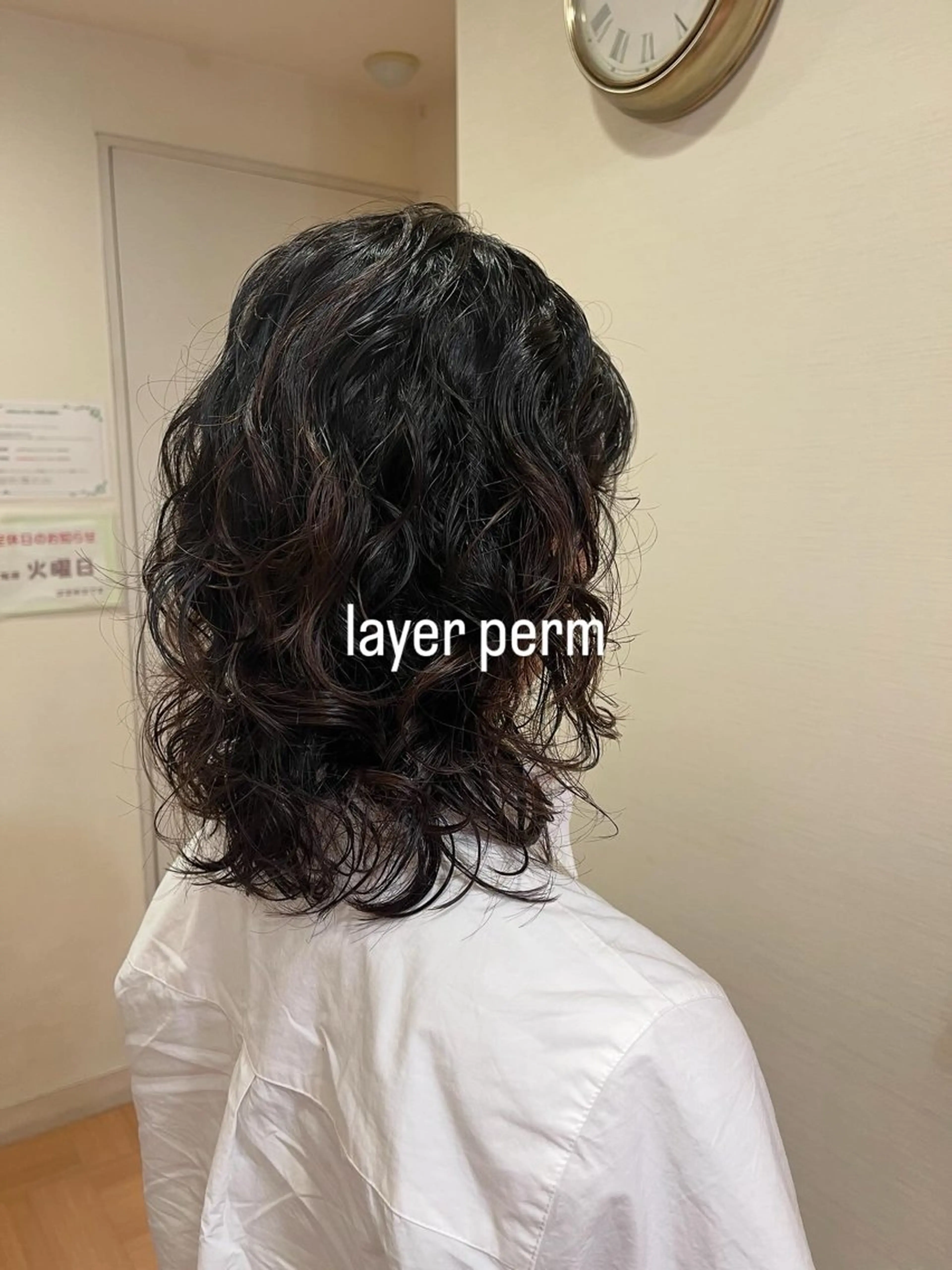 パーマ Ha naのヘアスタイル