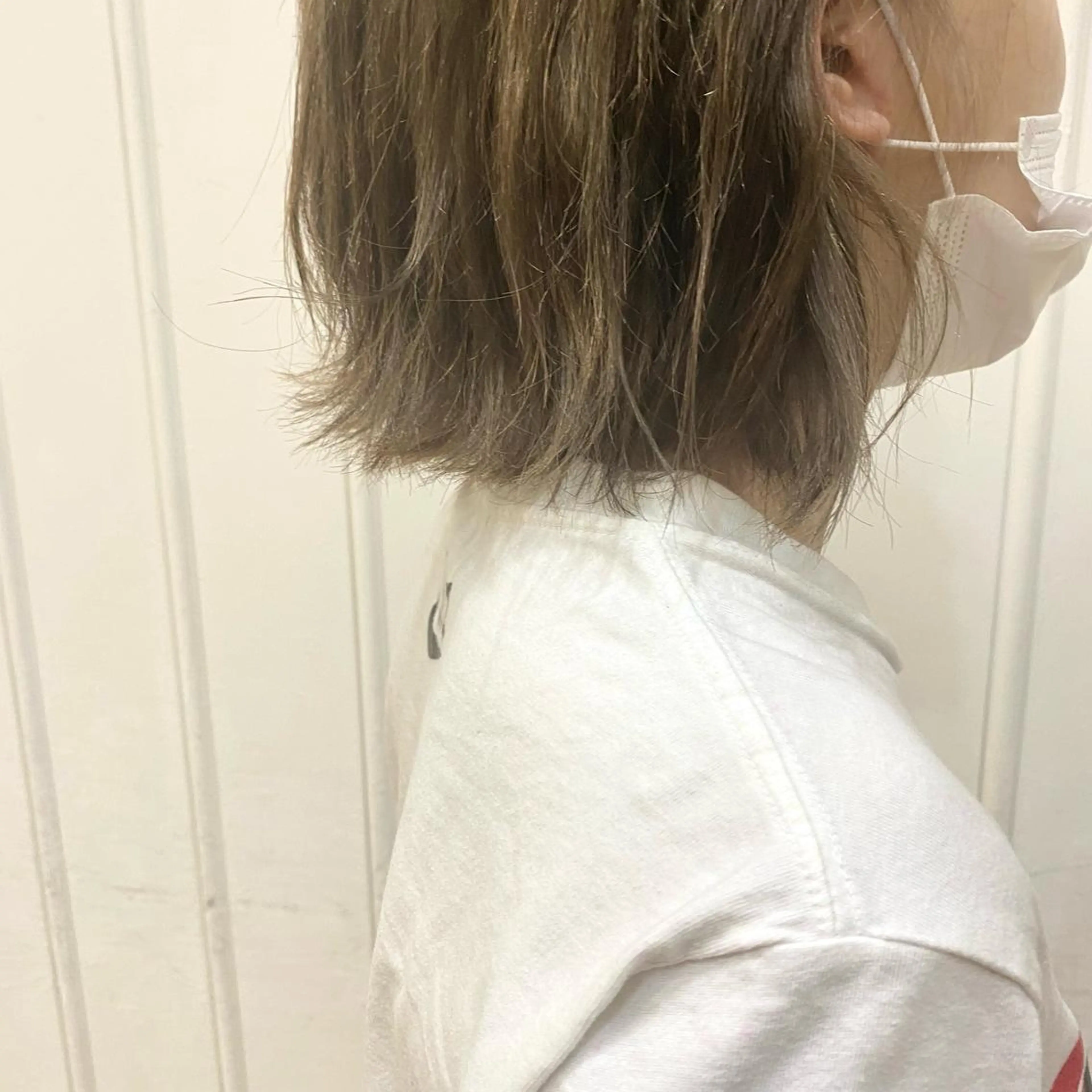 ミディアム ショート& パーマ　坂本のヘアスタイル