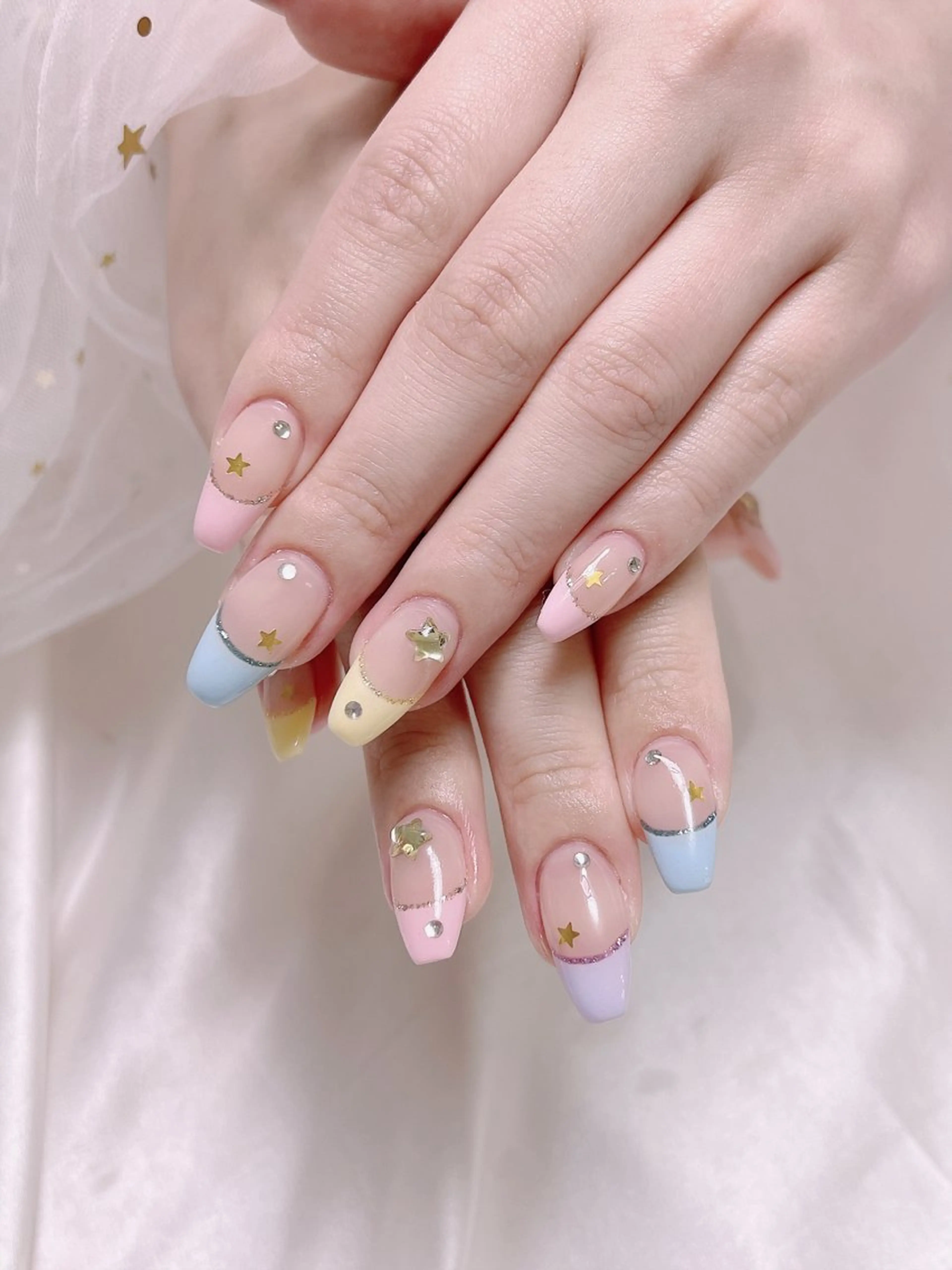 ネイル フレンチネイル ジョリ kasumi🌹💅のネイルデザイン