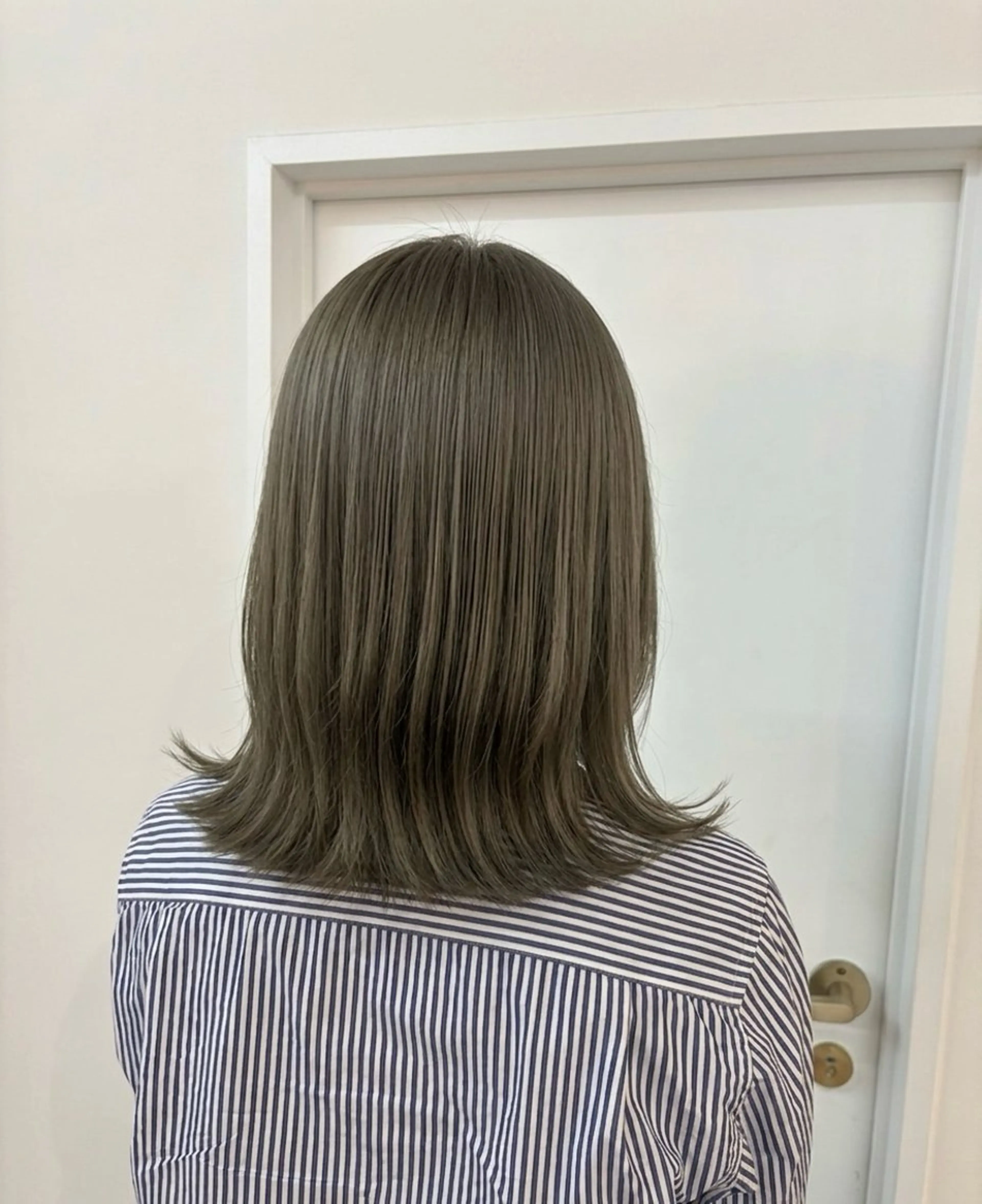 ミディアム トリートメント ヘッドスパ 🤍Nozomi/ オリーブカラー🌿のヘアスタイル