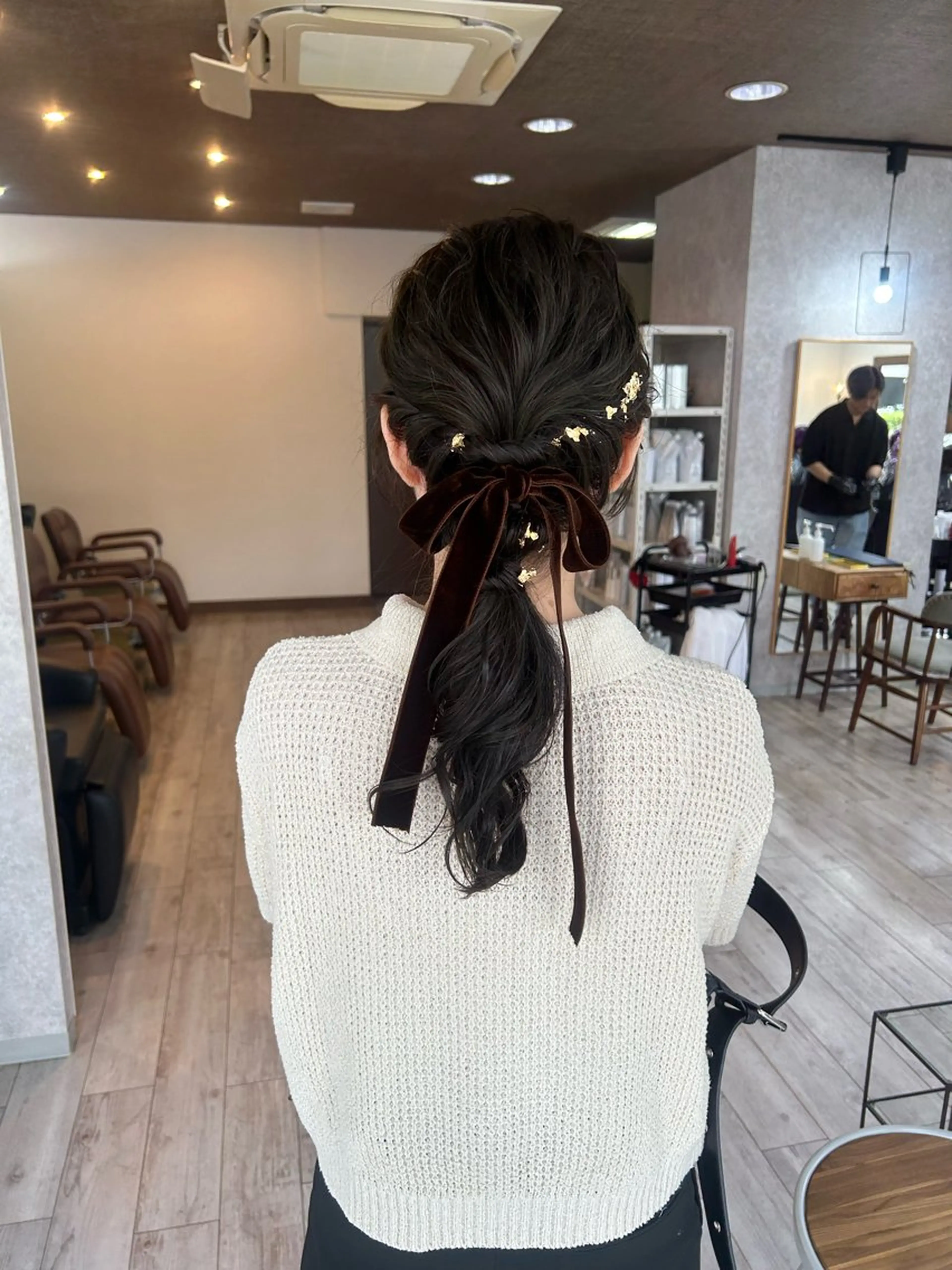 セミロング ヘアアレンジ ｲﾁｶﾜ ﾐｵ/ minim hairのヘアスタイル