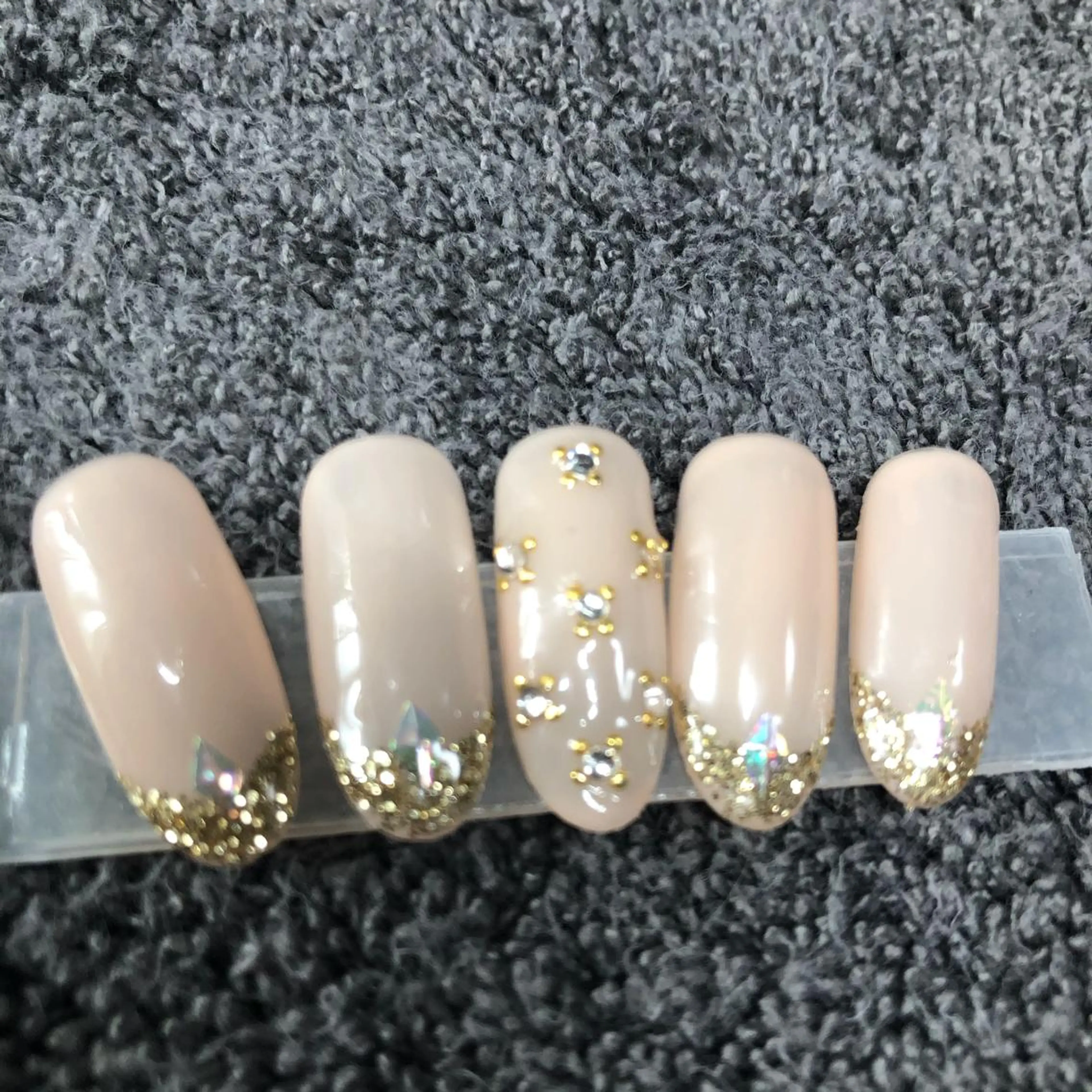 ネイル オフィスネイル 奥園 良恵のネイルデザイン