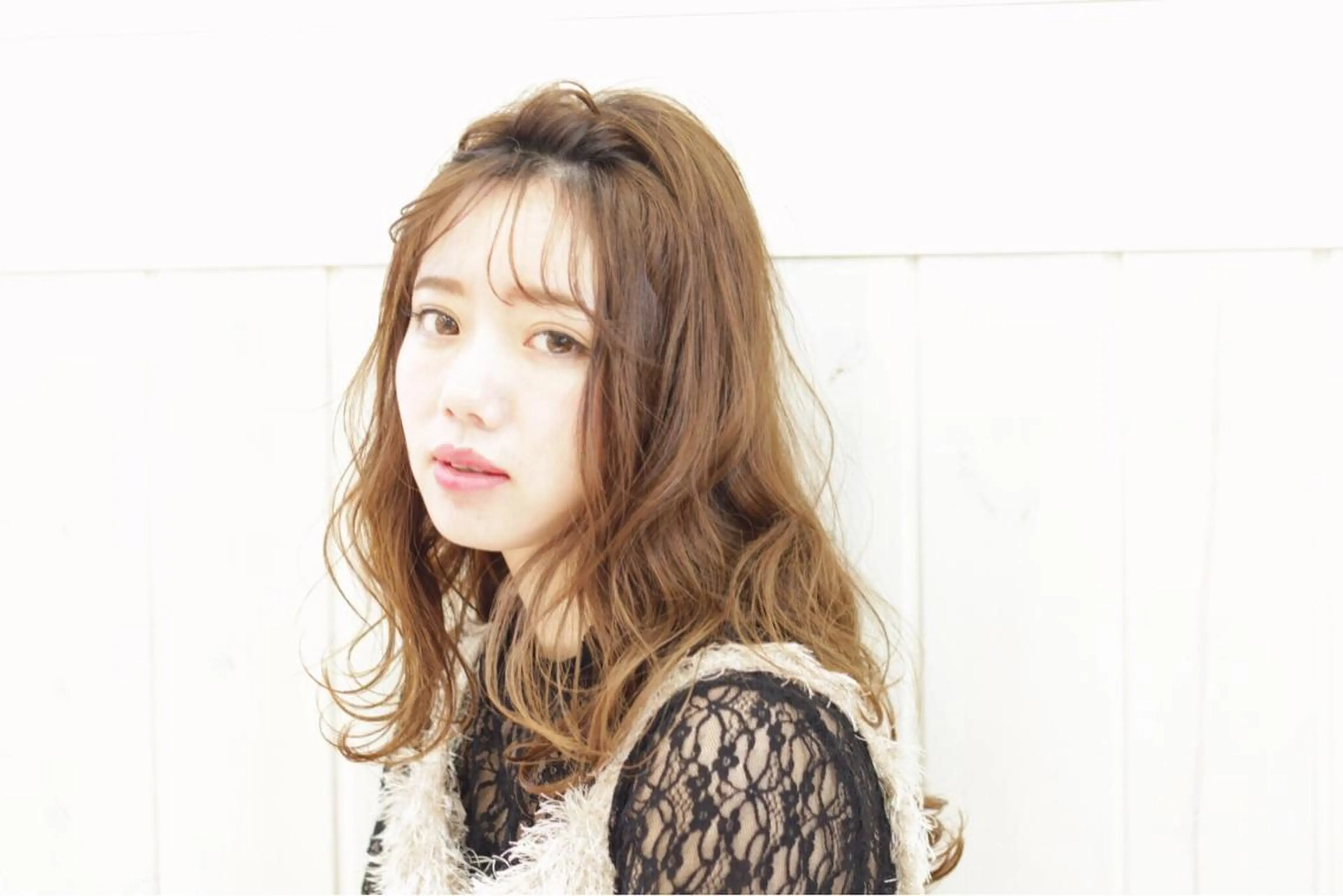 ロング カラー パーマ ヘアアレンジ 代表🎀 ふわモテ愛 され髪🩷yumiのヘアスタイル