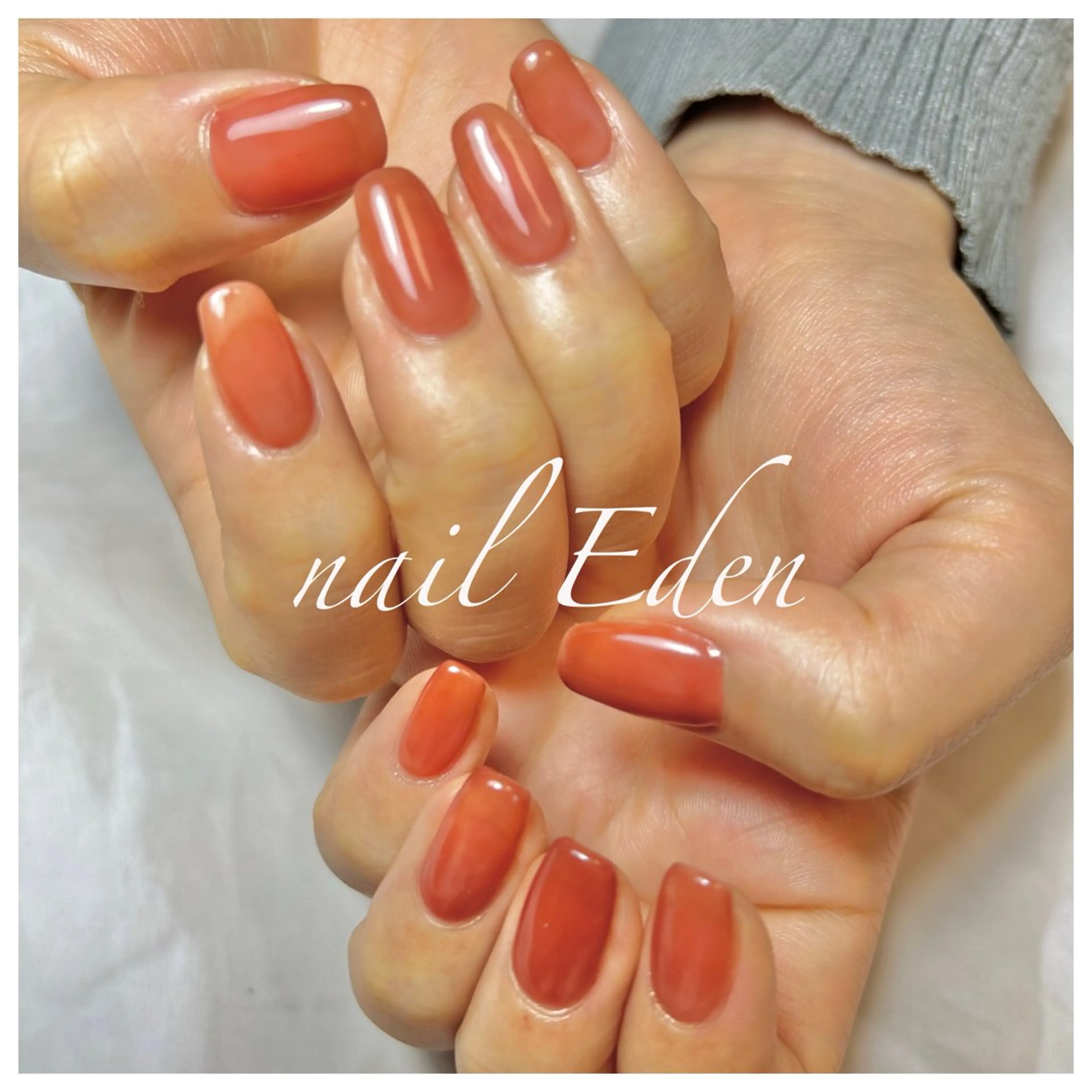 ネイル クリアネイル Eden　private nail saron所属・Eden ♾️のネイルデザイン