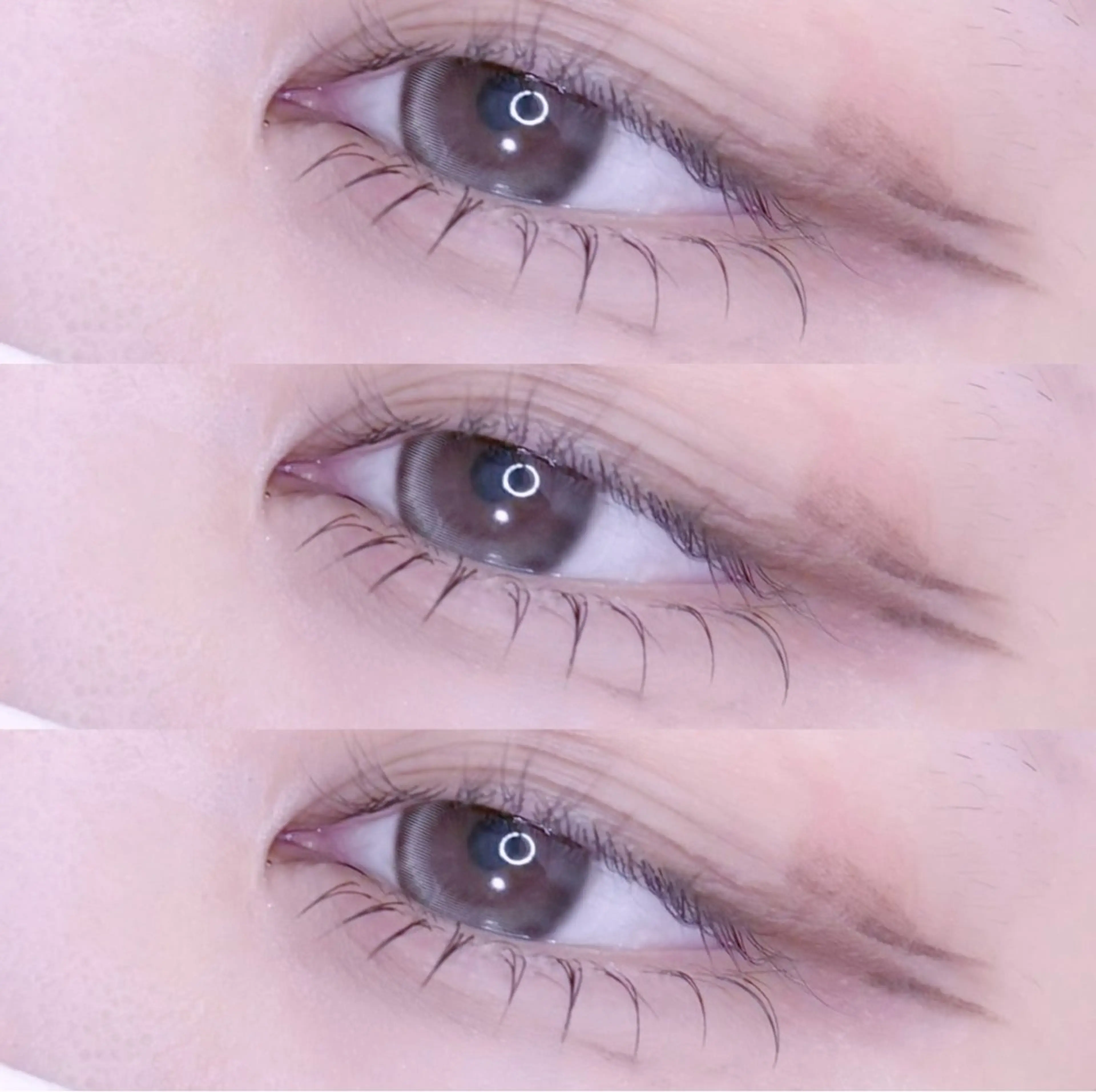 下まつげエクステ付け放題+束感仕上げの写真