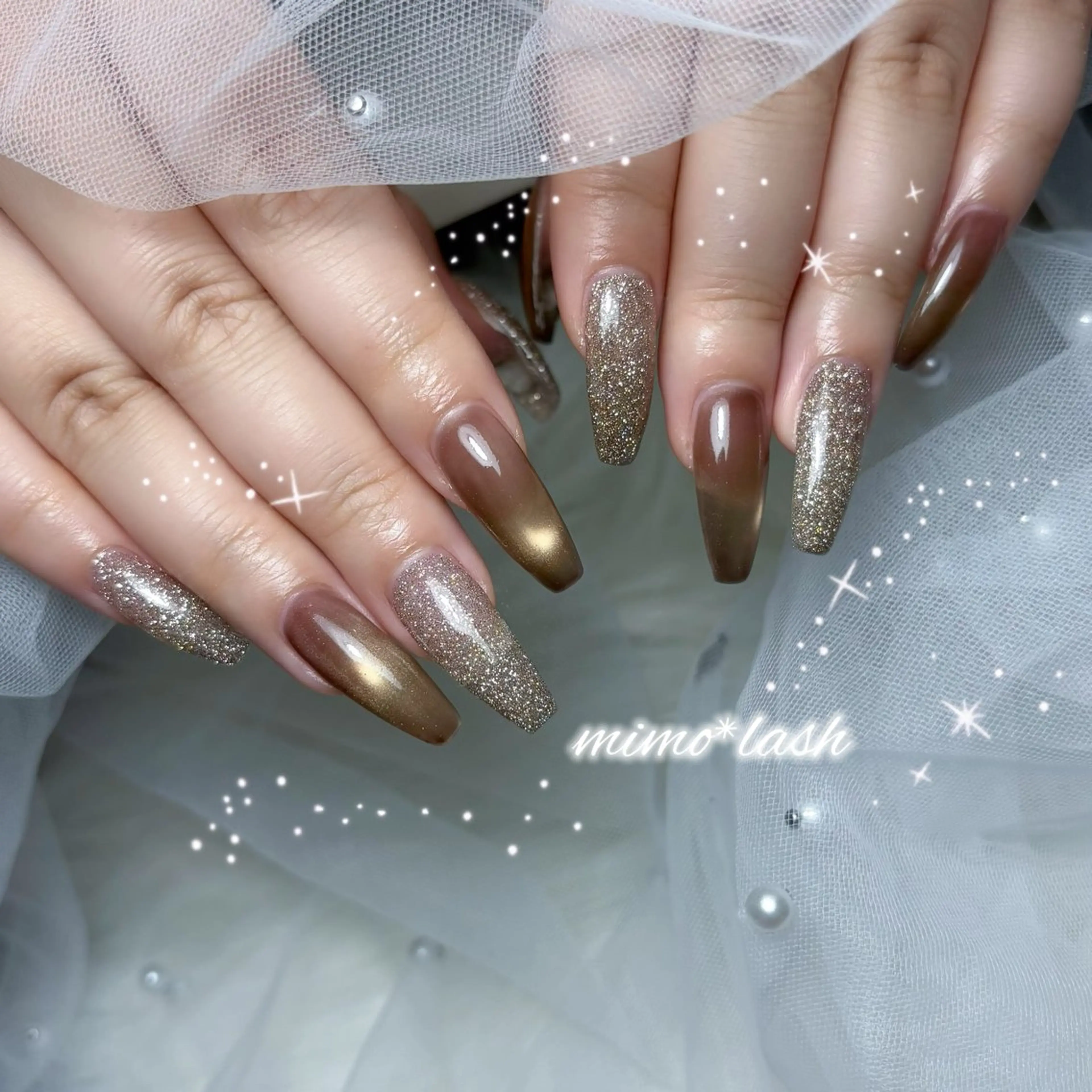 ネイル ハンドネイル mimo*lash 🍒sakura🍒のマツエク・マツパデザイン