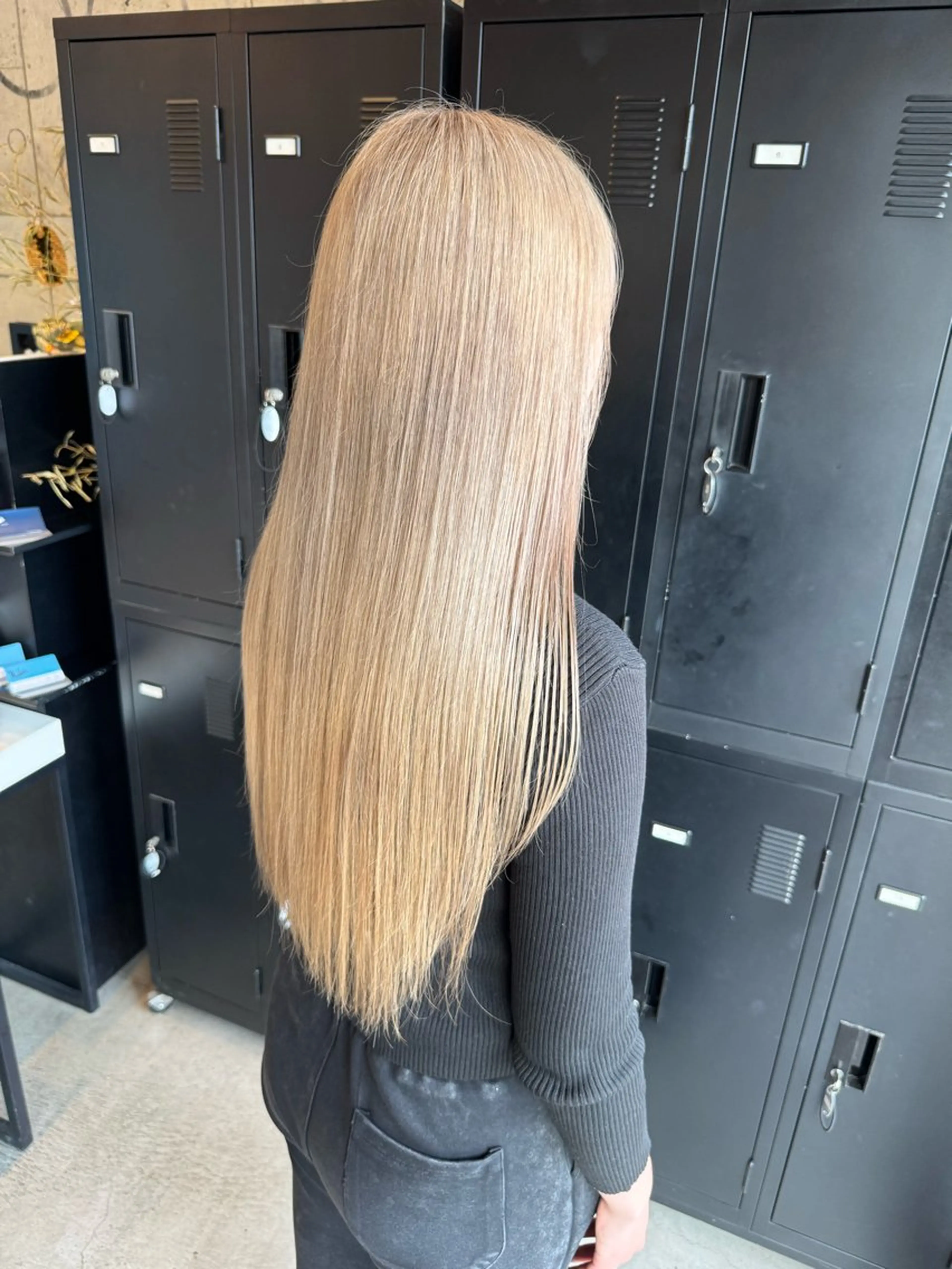 ロング カラー ベージュカラー ヘアカラー 🐥Homie/ yuna🐥のヘアスタイル