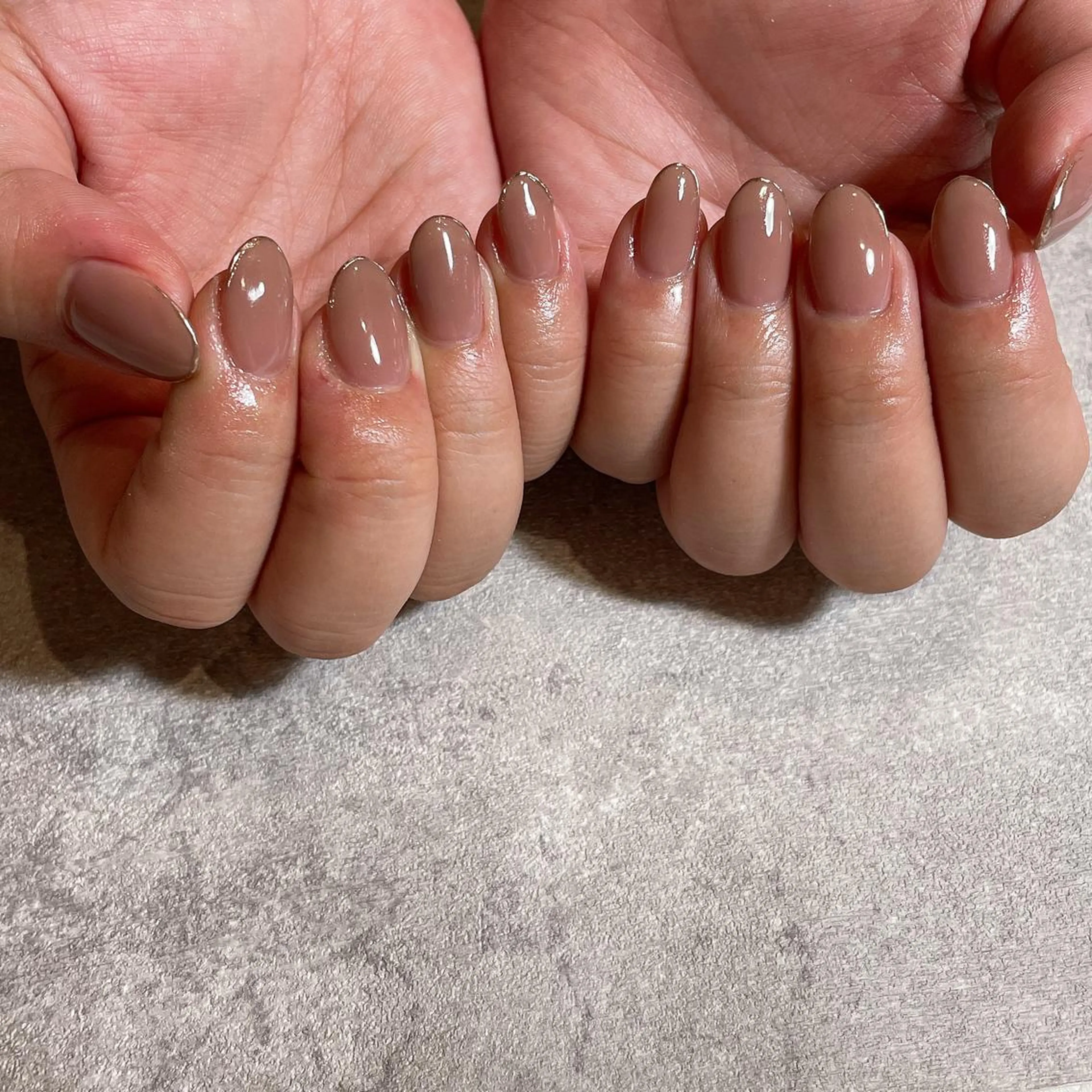 ネイル シンプルネイル r o s é e. beautyのエステ・リラクイメージ