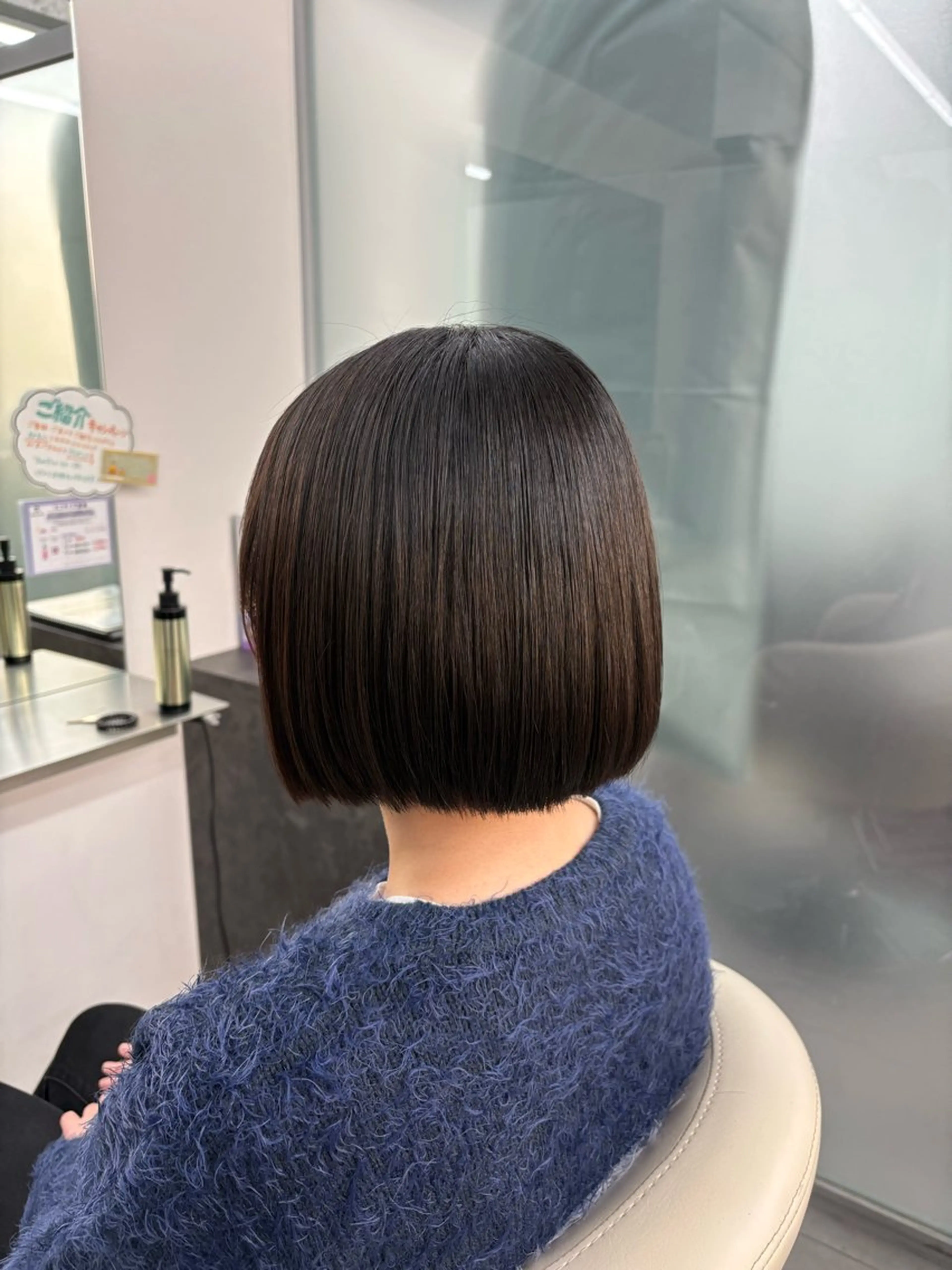 ミディアム カット 縮毛矯正 トレンド甘めガーリー Mizuki☁️🫧のヘアスタイル
