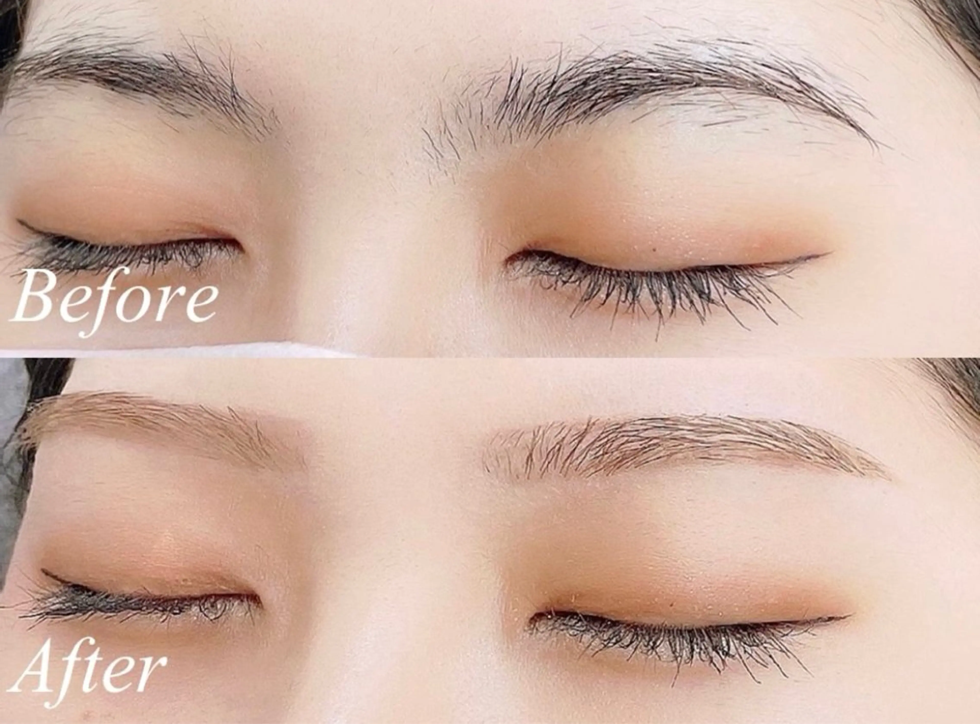 《持続力✨アイブロウパーマ》美眉アイブロウWAX+ハリウッドブロウリフト ¥5400の写真