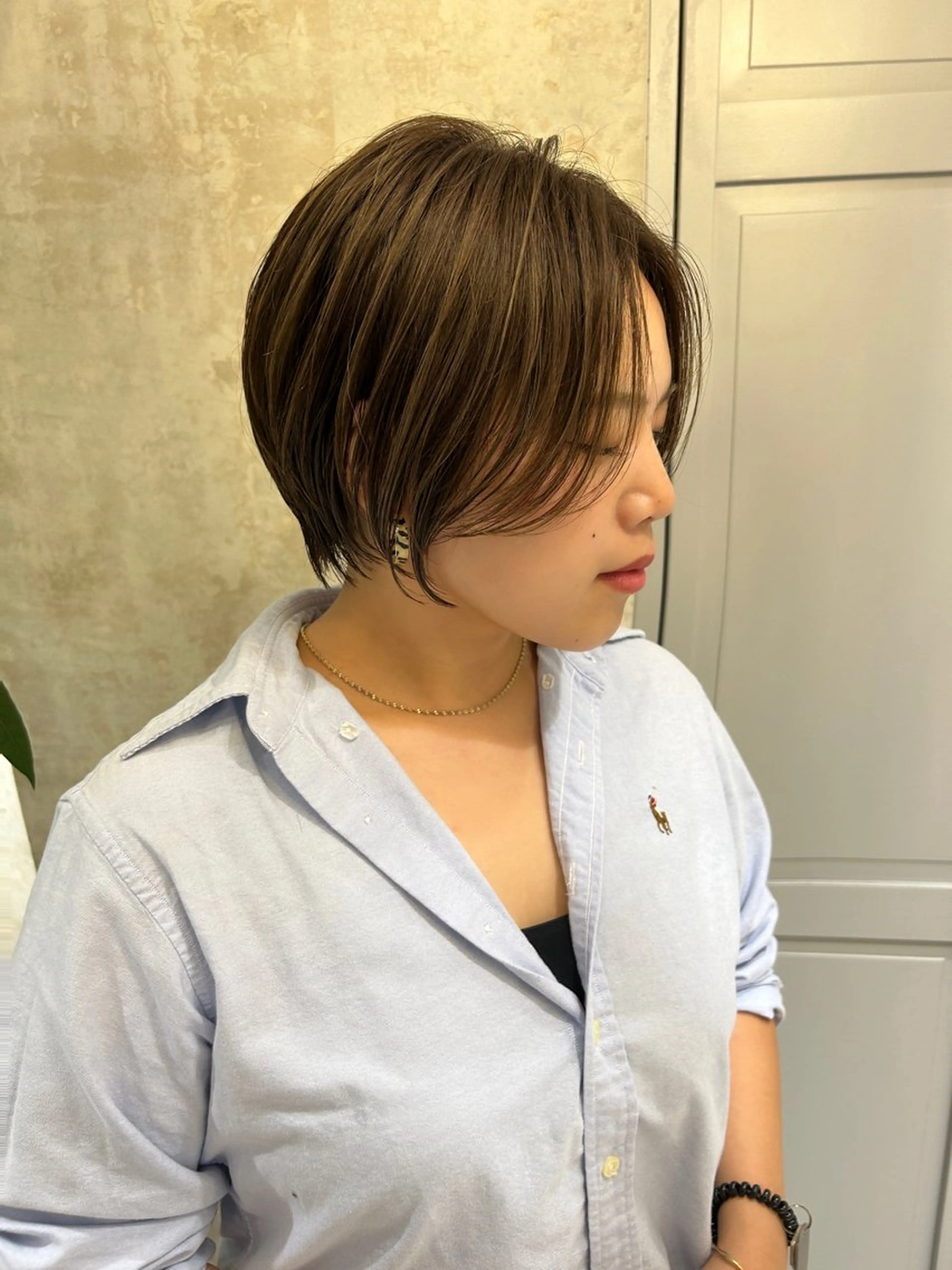 ショート 小野 明日香のヘアスタイル