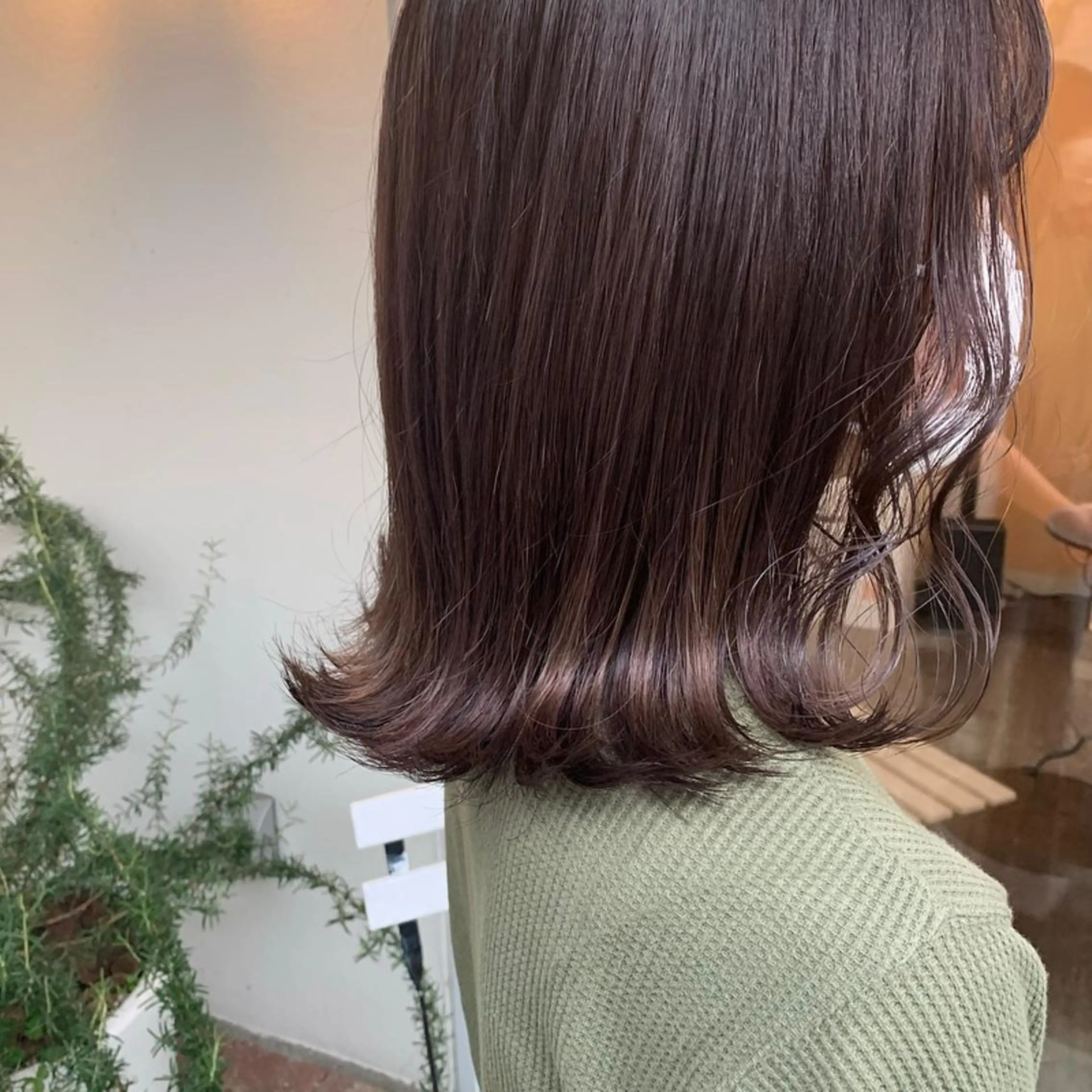 ミディアム 田中 優衣のヘアスタイル