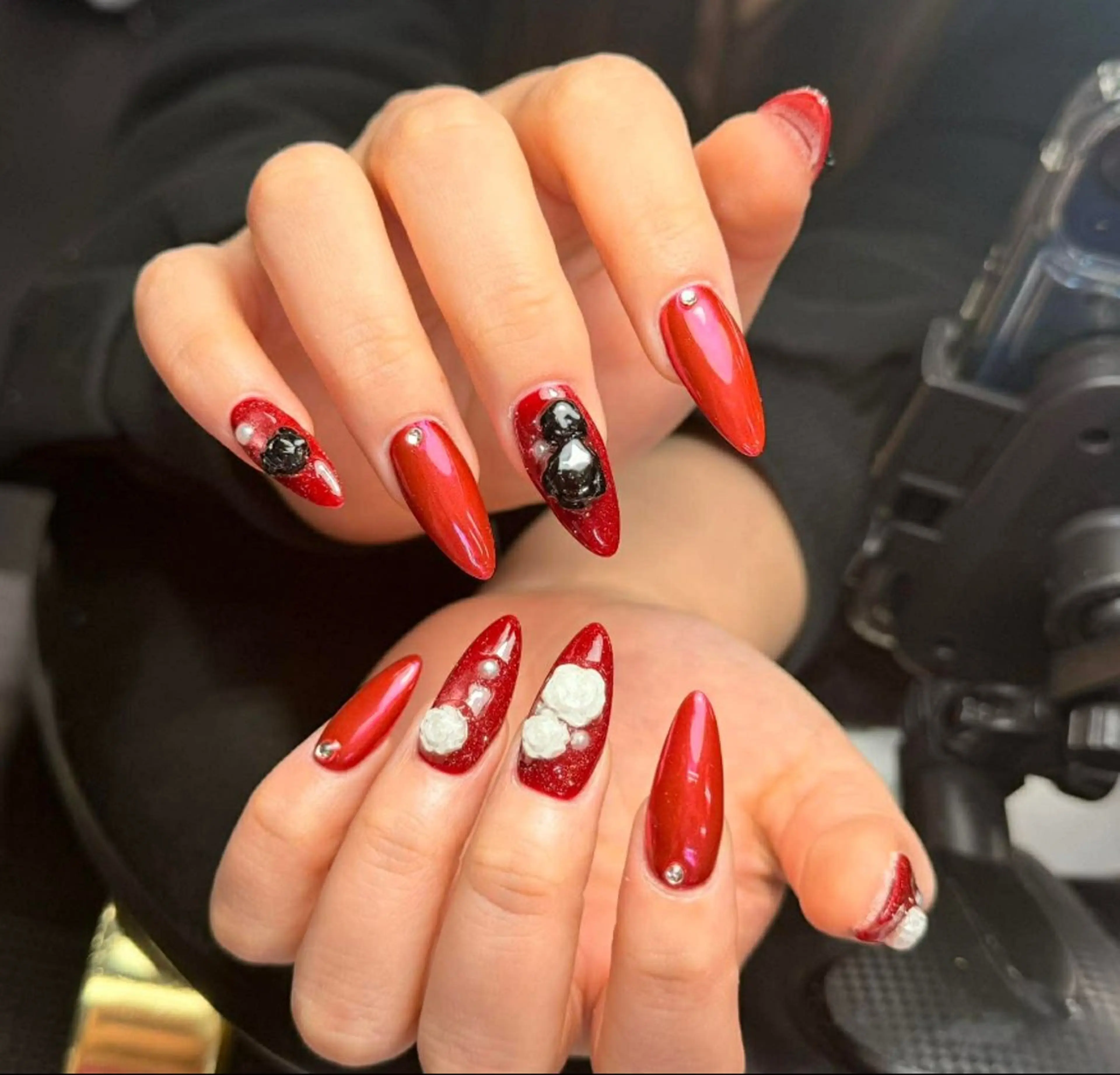 ネイル 韓国ネイル 持ち込み ニュアンスネイル ネイルチップ ハンドネイル Tini ANA.CHUOのネイルデザイン