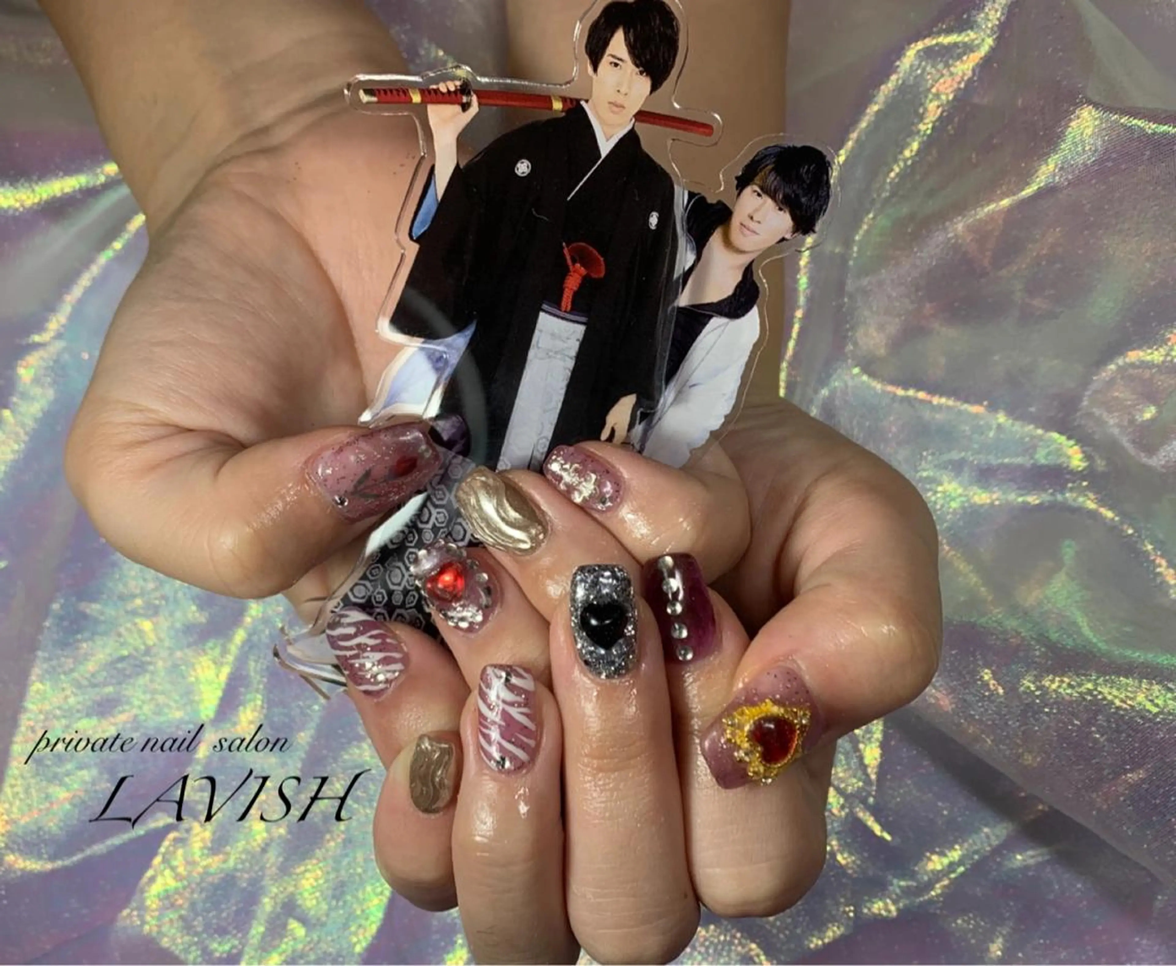 ネイル 氷ネイル・うるうるネイル 韓国ネイル ニュアンスネイル ワンカラーネイル 春ネイル LAVISH nail salonのヘアスタイル