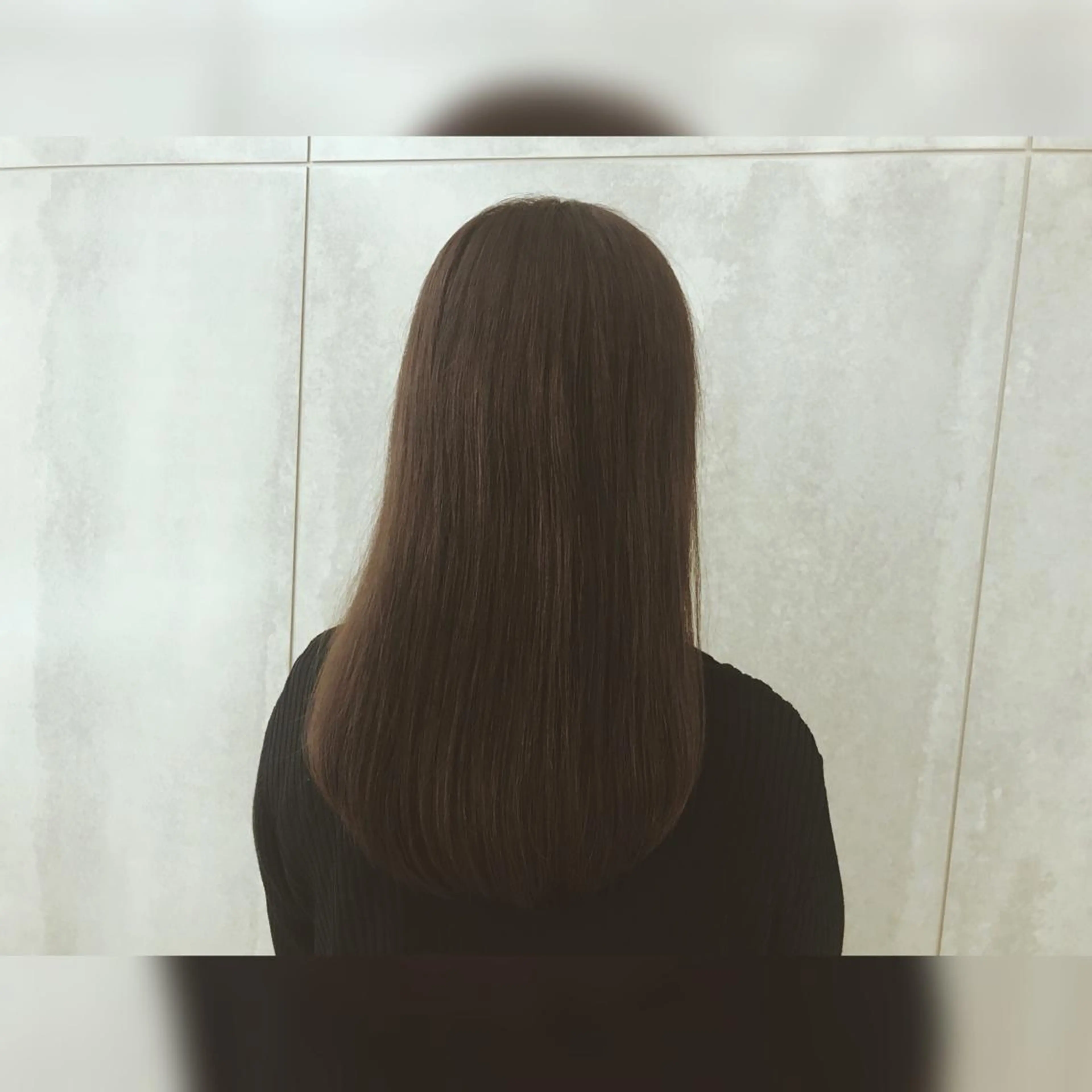 ロング カラー アッシュ ショート/脱白髪染め ☆宇﨑悠実のヘアスタイル